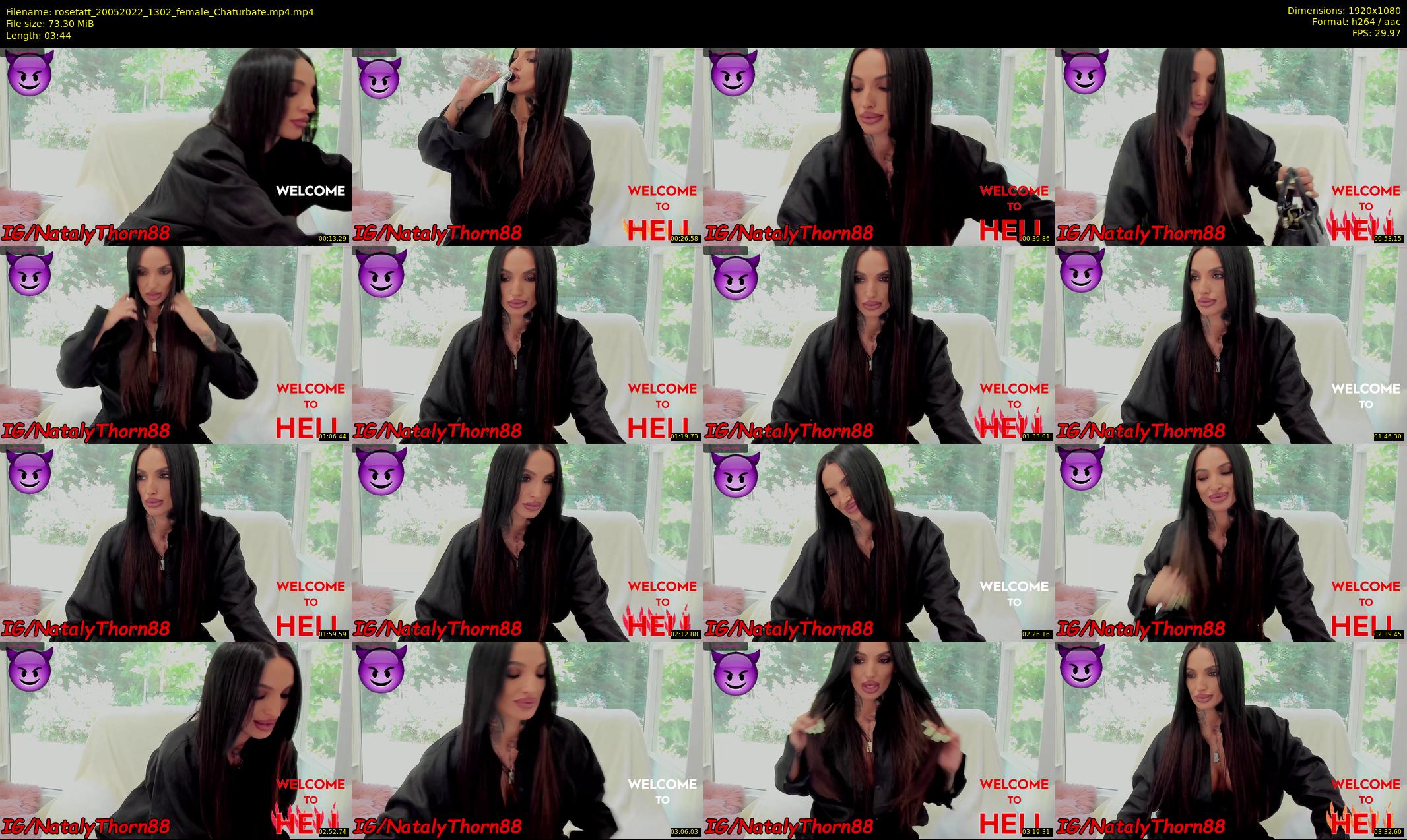 rosetatt — 4 minute Chaturbate female cam show recording, 1080p, May 20, 2022