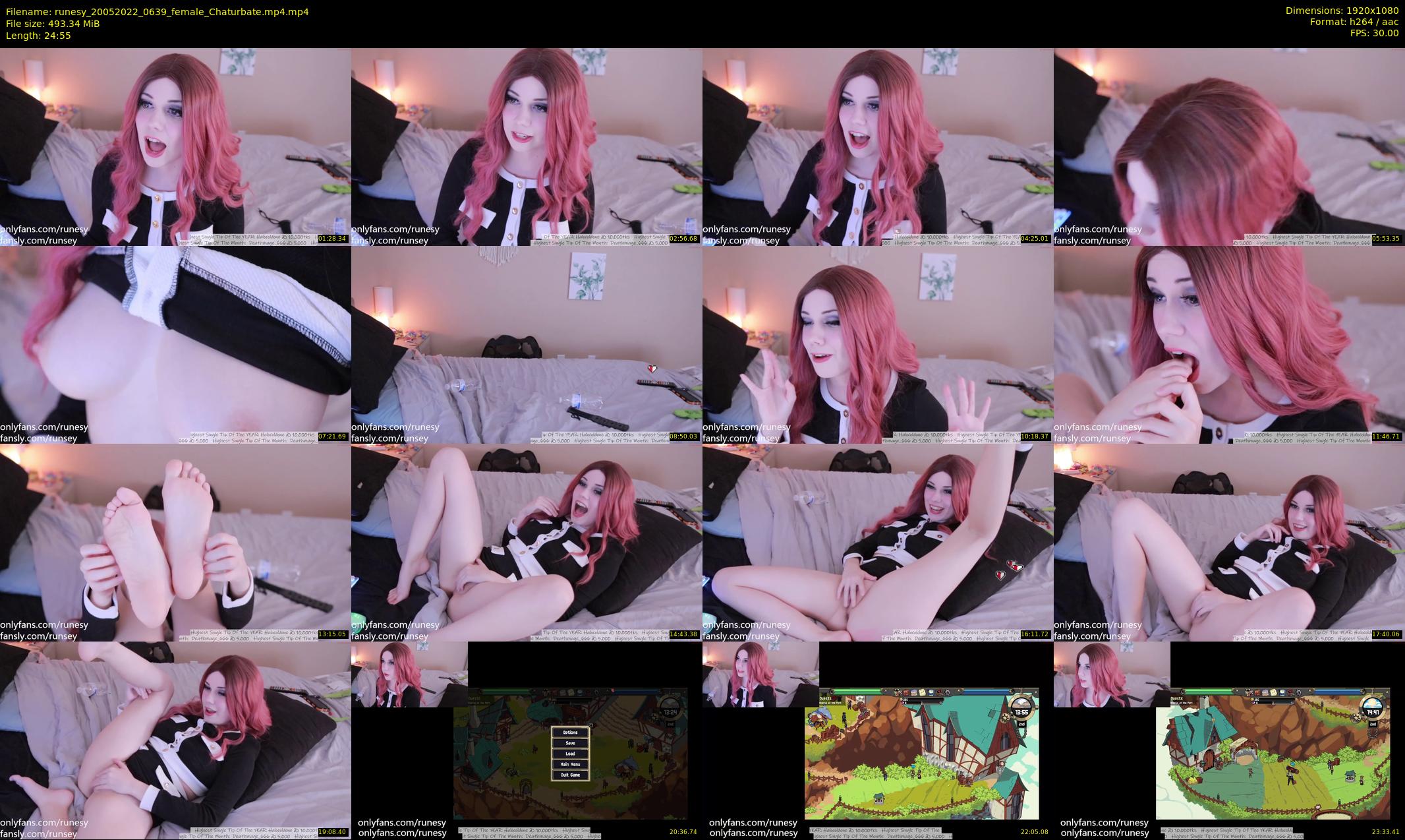 runesy — 25 minute Chaturbate female cam show recording, 1080p, May 20, 2022