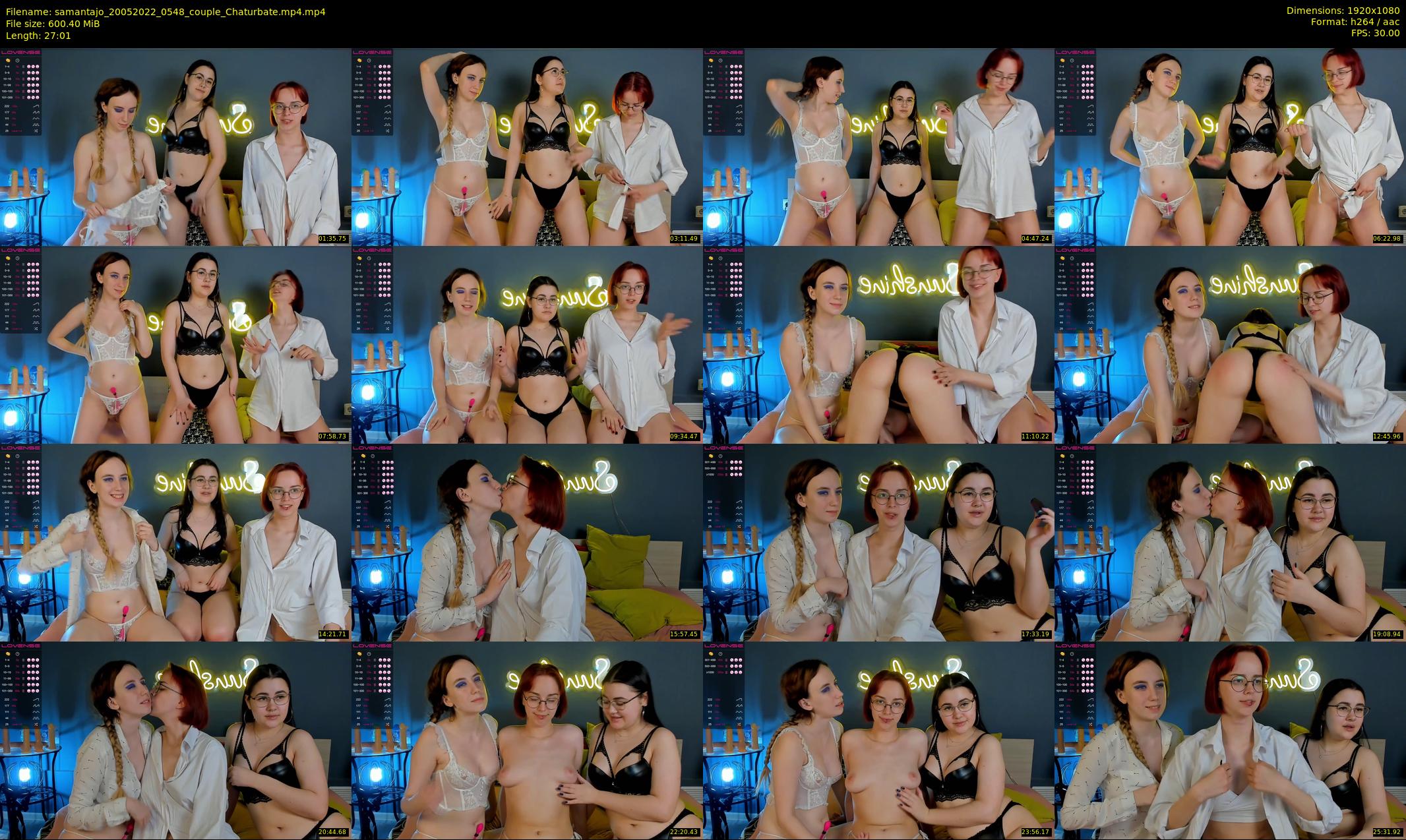 samantajo — 28 minute Chaturbate female cam show recording, 1080p, May 20, 2022