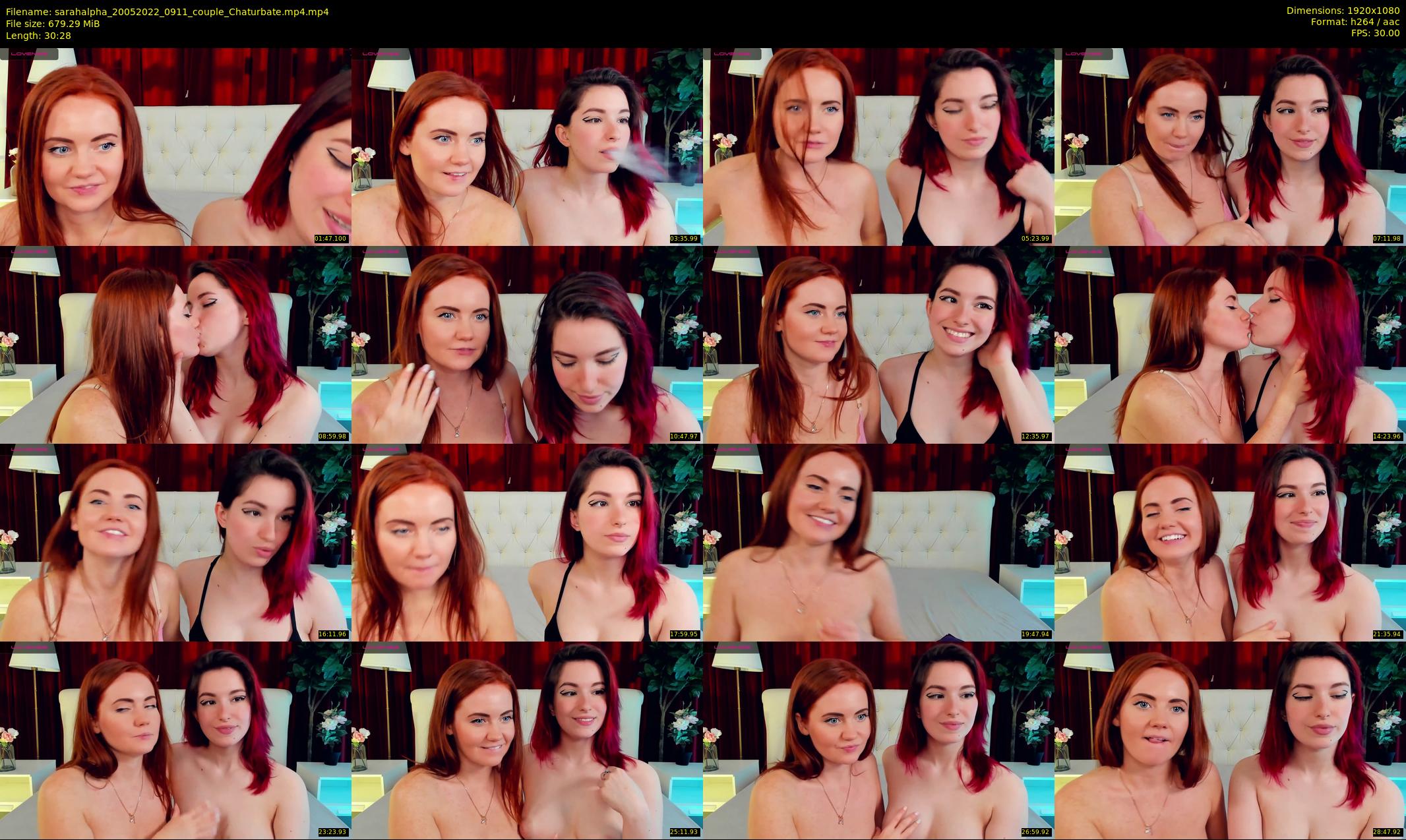 sarahalpha — 31 minute Chaturbate couple cam show recording, 1080p, May 20, 2022