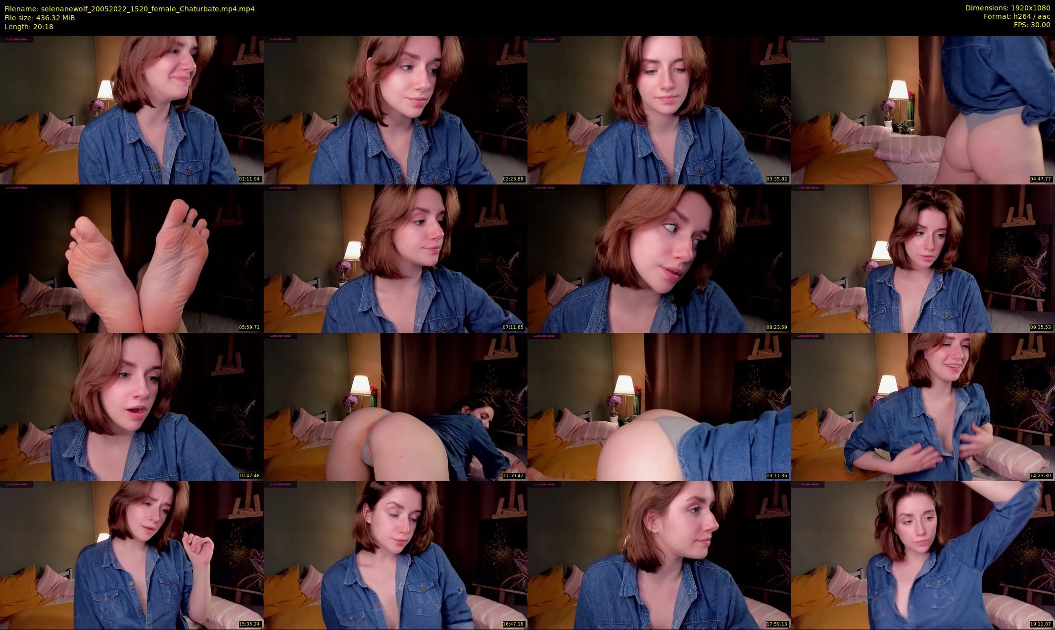 selenanewolf — 21 minute Chaturbate couple cam show recording, 1080p, May 20, 2022