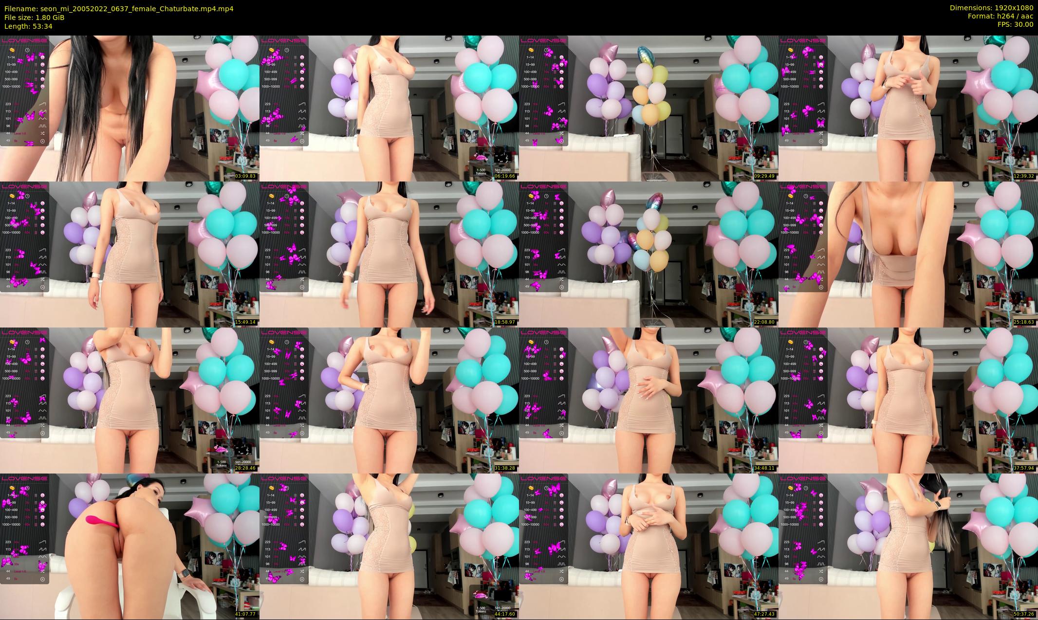seon_mi — 54 minute Chaturbate female cam show recording, 1080p, May 20, 2022