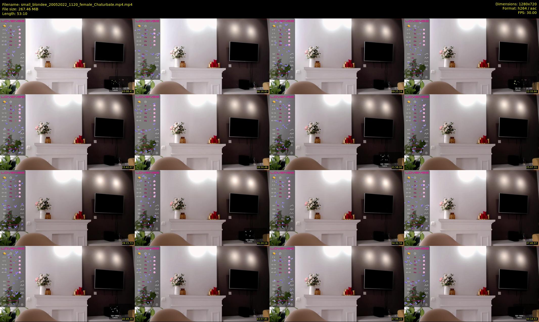 small_blondee — 54 minute Chaturbate female cam show recording, 720p, May 20, 2022