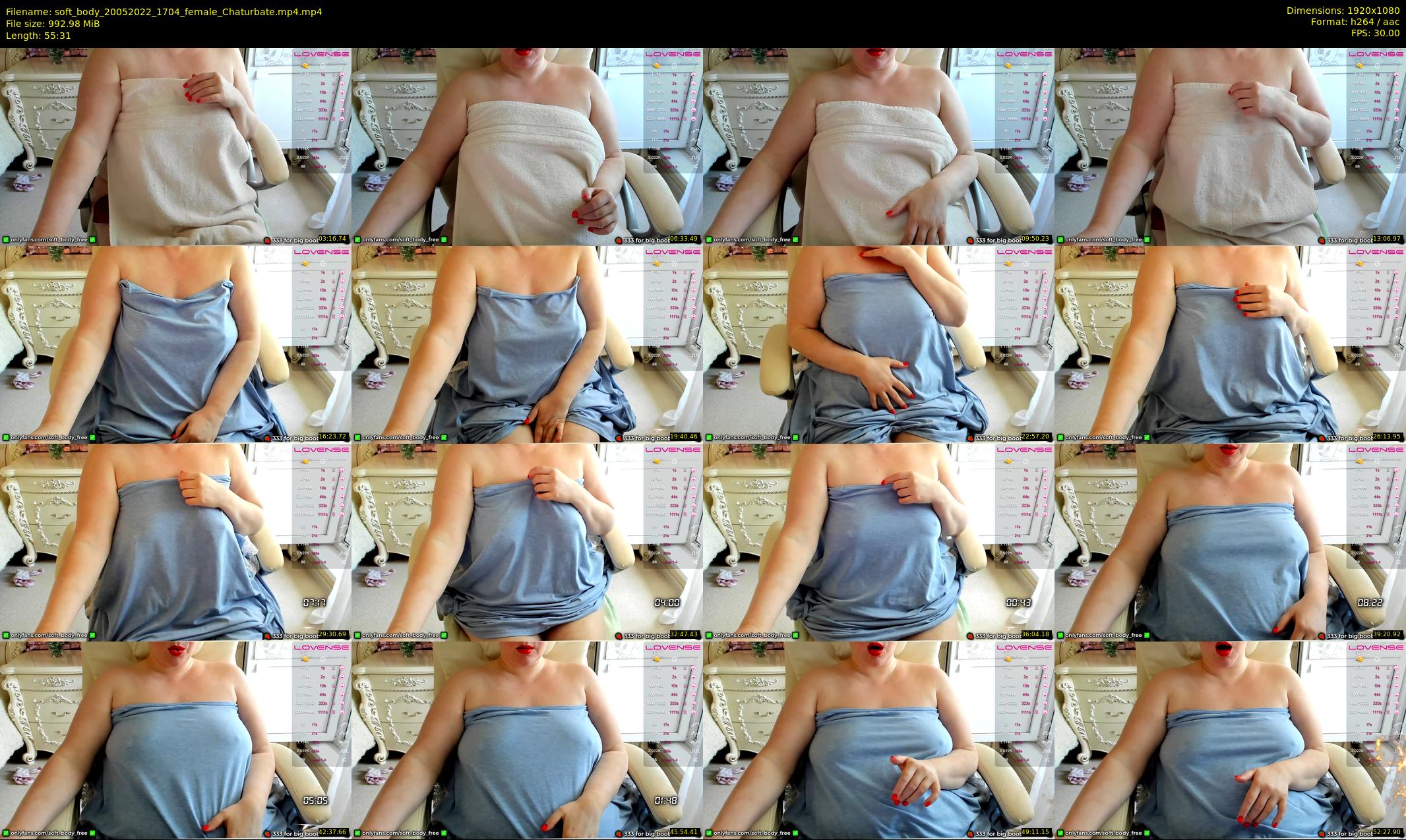 soft_body — 56 minute Chaturbate female cam show recording, 1080p, May 20, 2022
