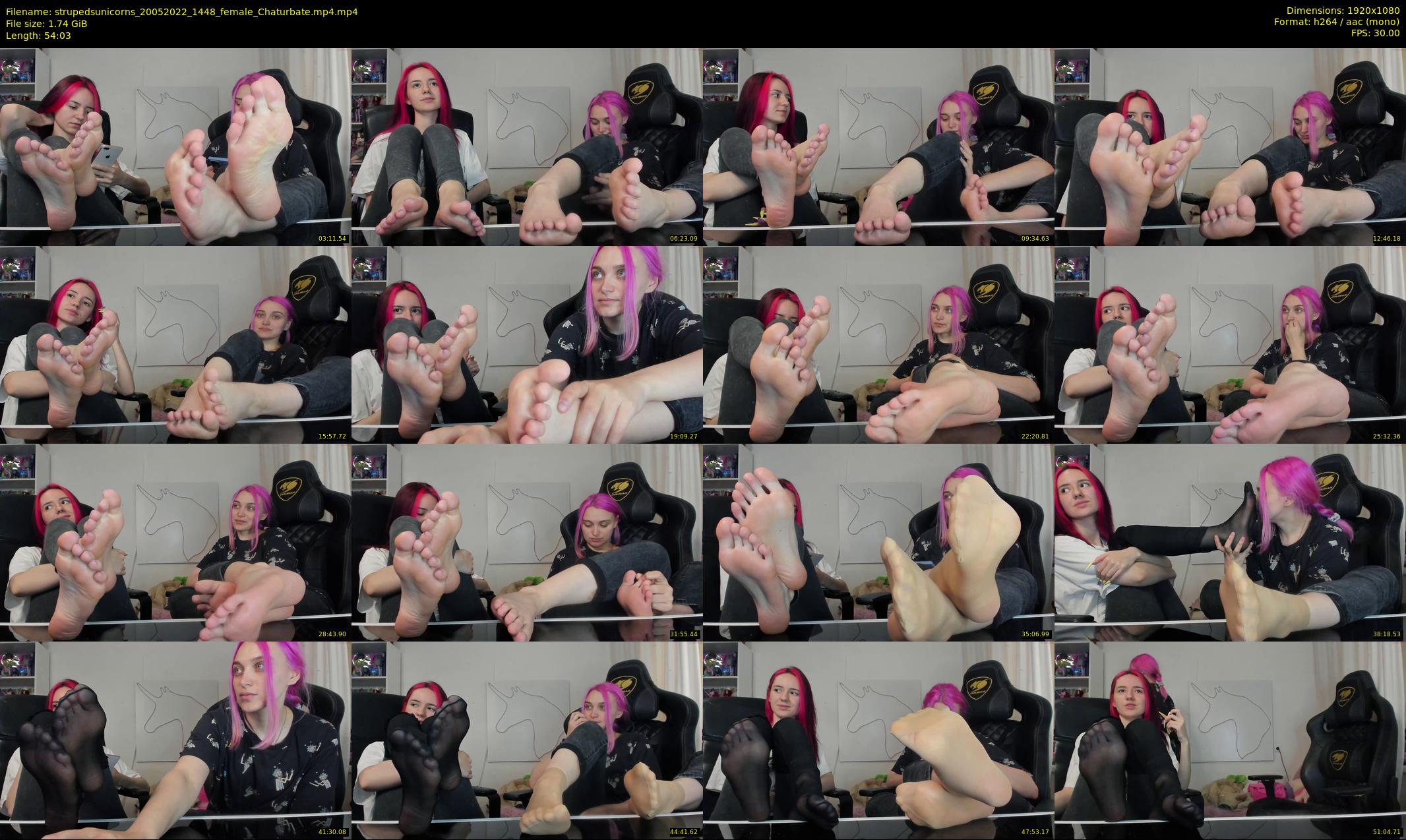 strupedsunicorns — 55 minute Chaturbate couple cam show recording, 1080p, May 20, 2022