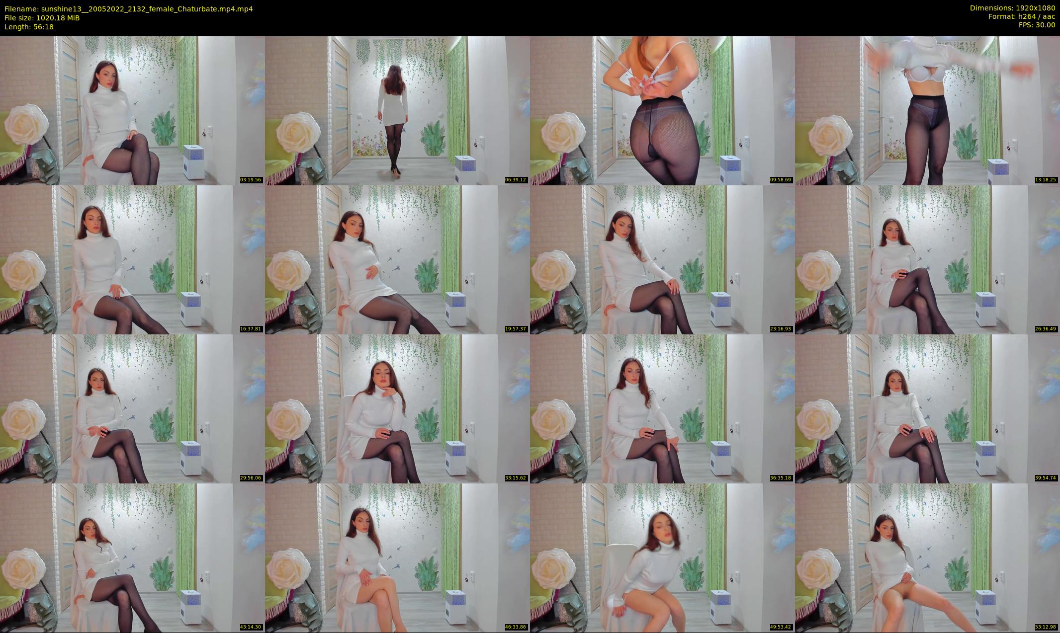 sunshine13_ — 57 minute Chaturbate female cam show recording, 1080p, May 20, 2022