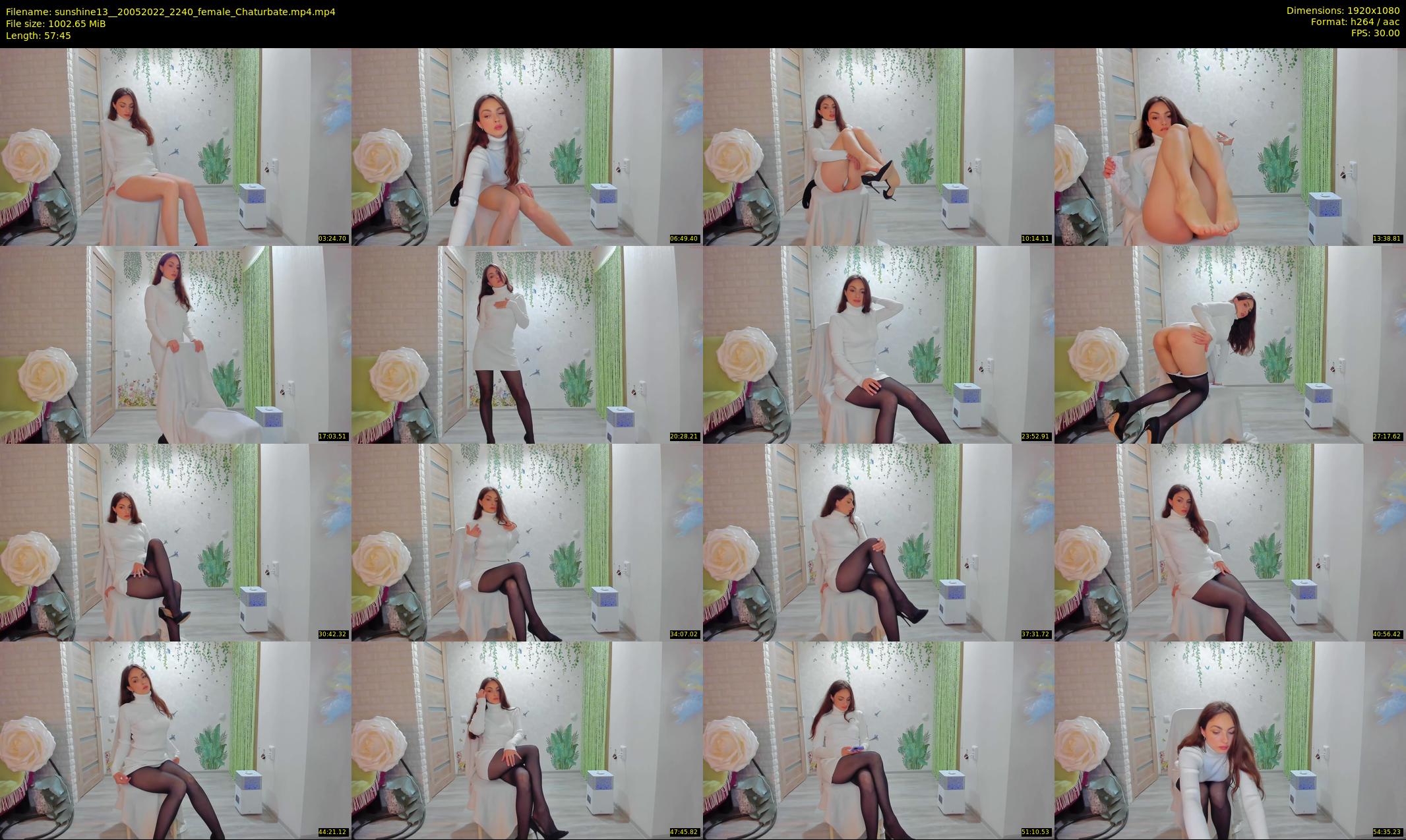 sunshine13_ — 58 minute Chaturbate female cam show recording, 1080p, May 20, 2022