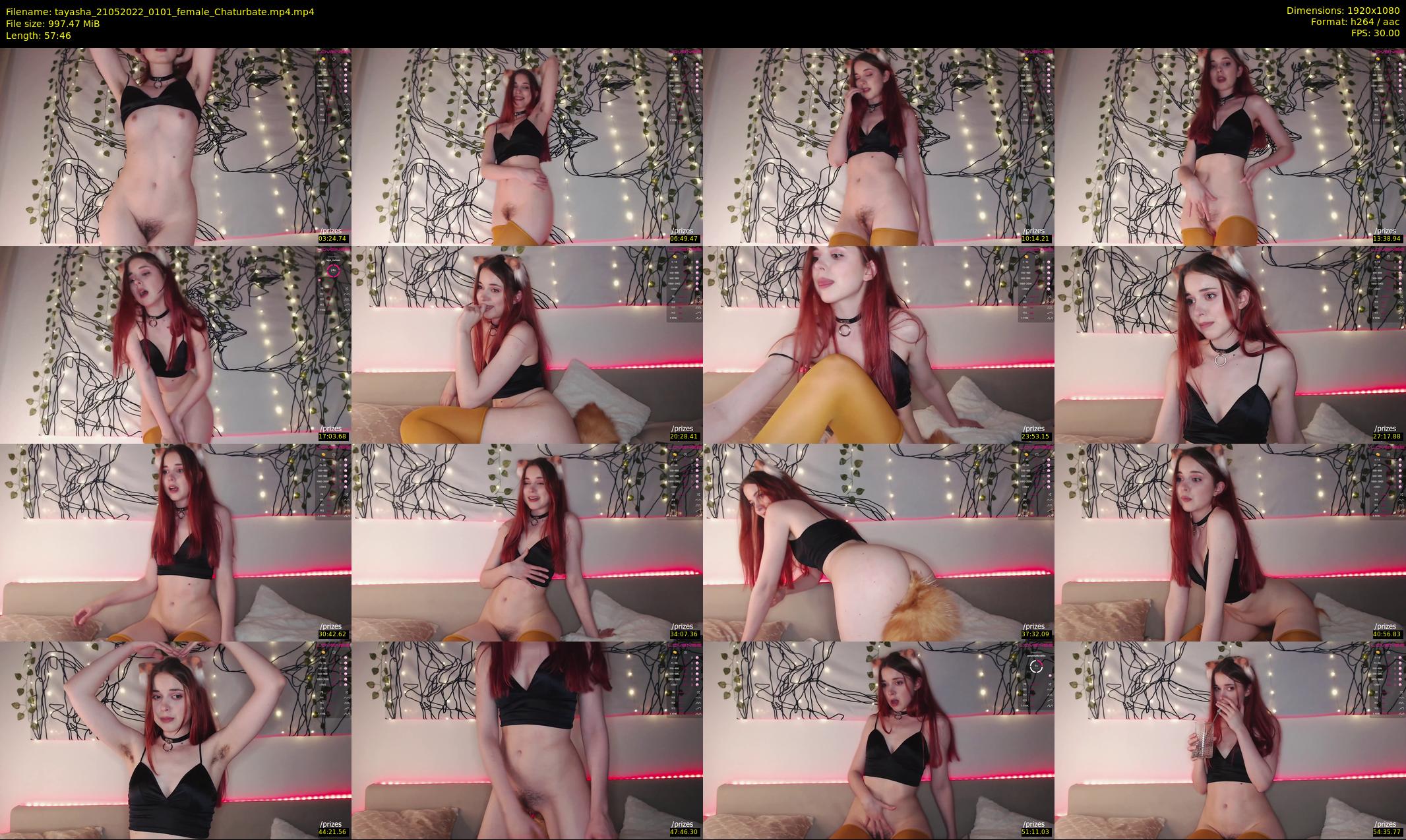 tayasha — 58 minute Chaturbate female cam show recording, 1080p, May 21, 2022