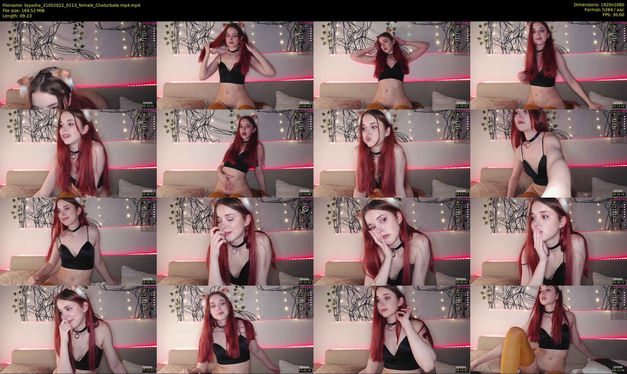 tayasha — 10 minute Chaturbate female cam show recording, 1080p, May 21, 2022