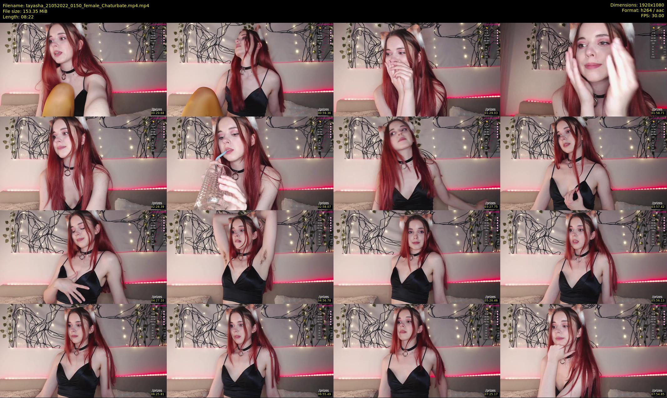 tayasha — 9 minute Chaturbate female cam show recording, 1080p, May 21, 2022