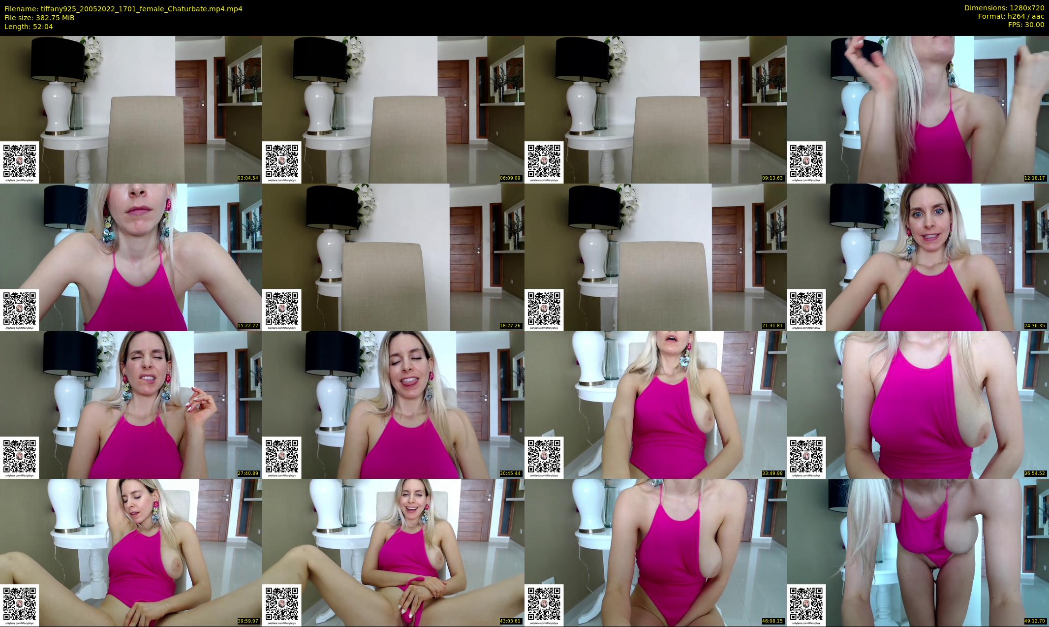 tiffany925 — 53 minute Chaturbate female cam show recording, 720p, May 20, 2022