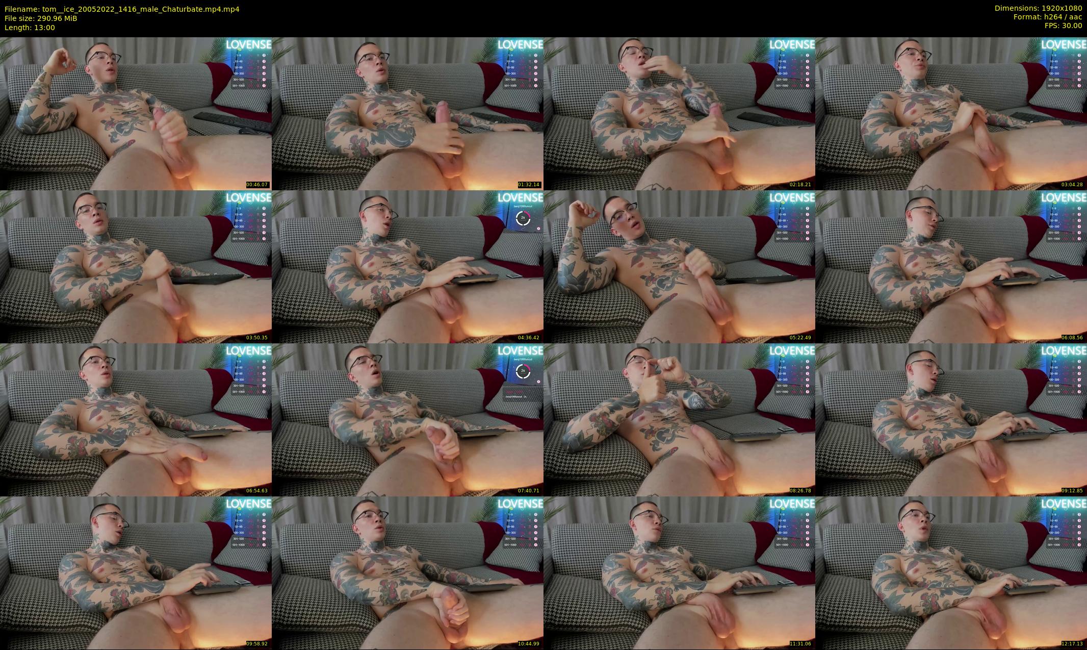 tom__ice — 13 minute Chaturbate male cam show recording, 1080p, May 20, 2022