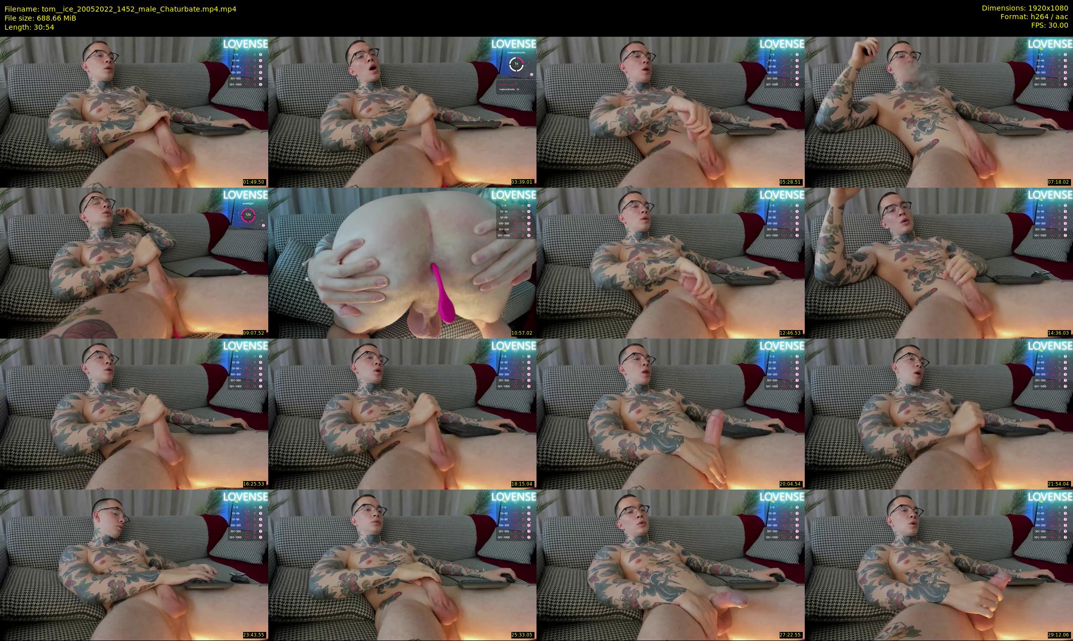 tom__ice — 31 minute Chaturbate male cam show recording, 1080p, May 20, 2022