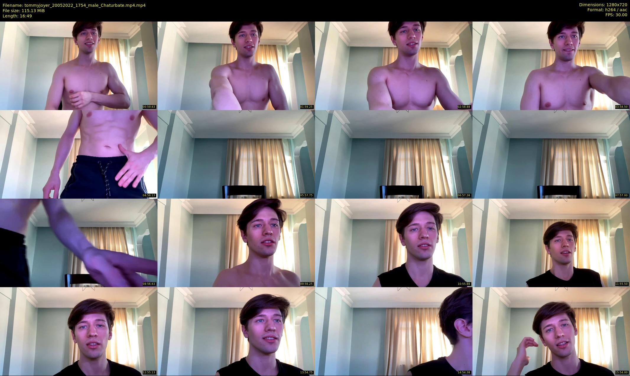 tommyjoyer — 17 minute Chaturbate male cam show recording, 720p, May 20, 2022
