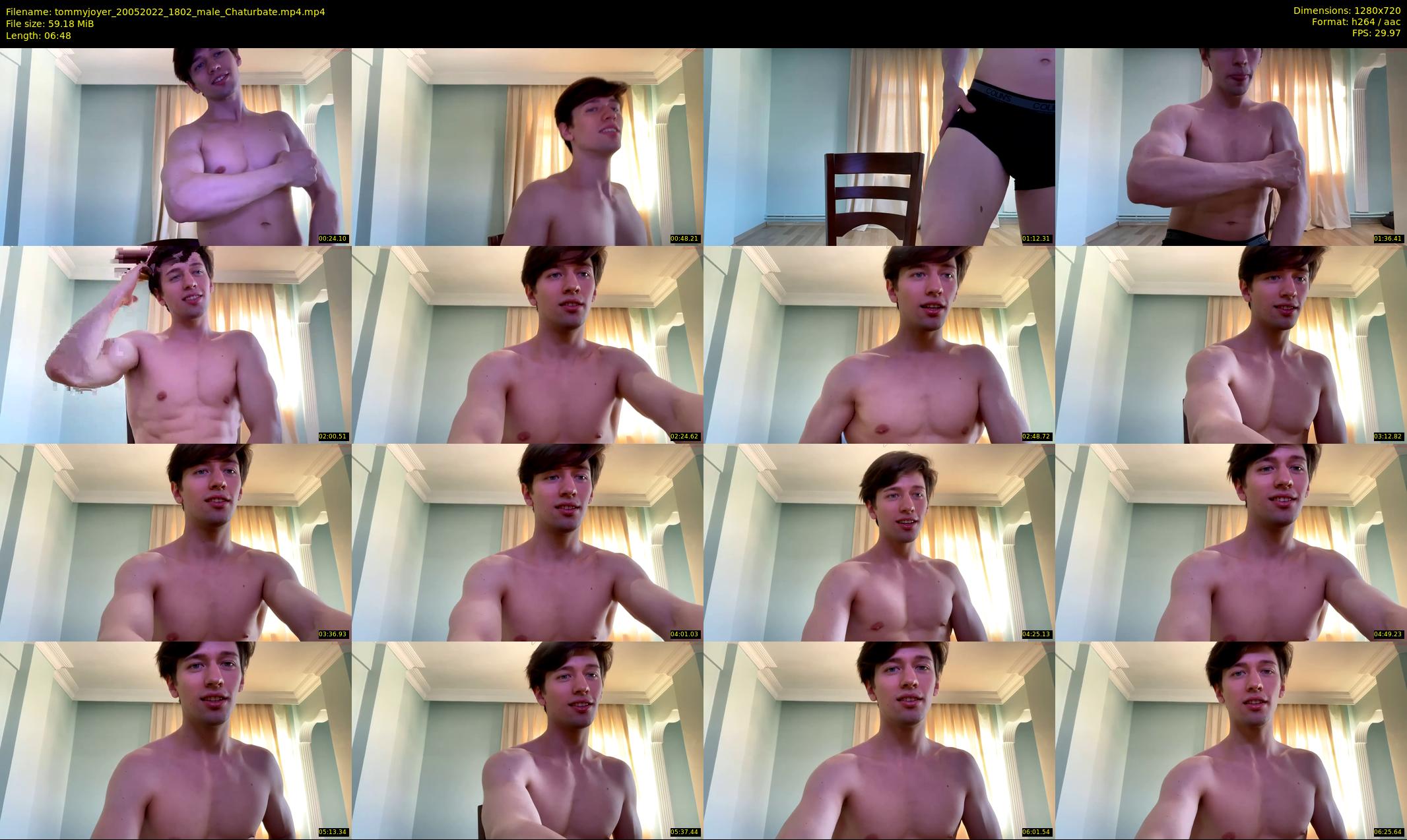 tommyjoyer — 7 minute Chaturbate male cam show recording, 720p, May 20, 2022