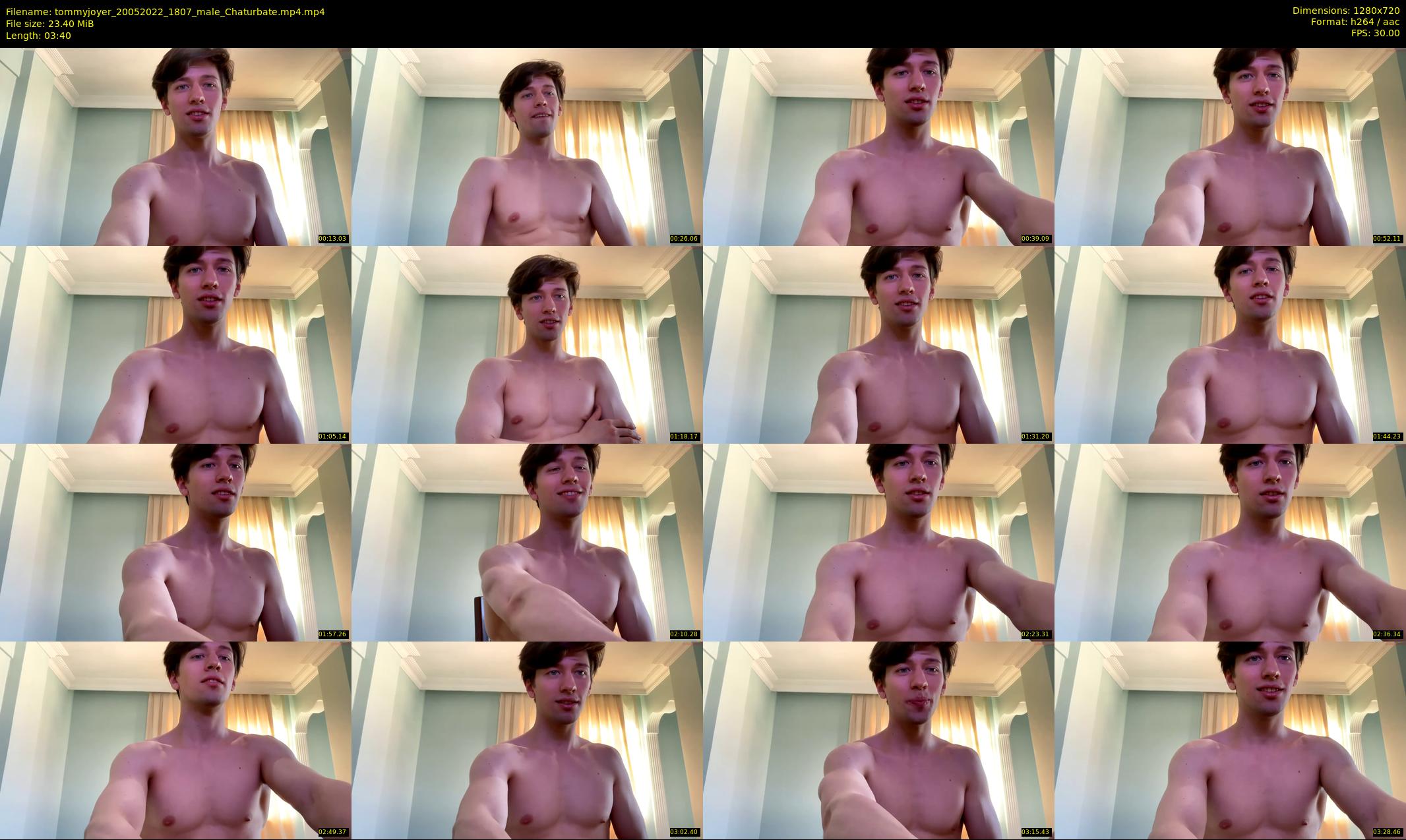 tommyjoyer — 4 minute Chaturbate male cam show recording, 720p, May 20, 2022