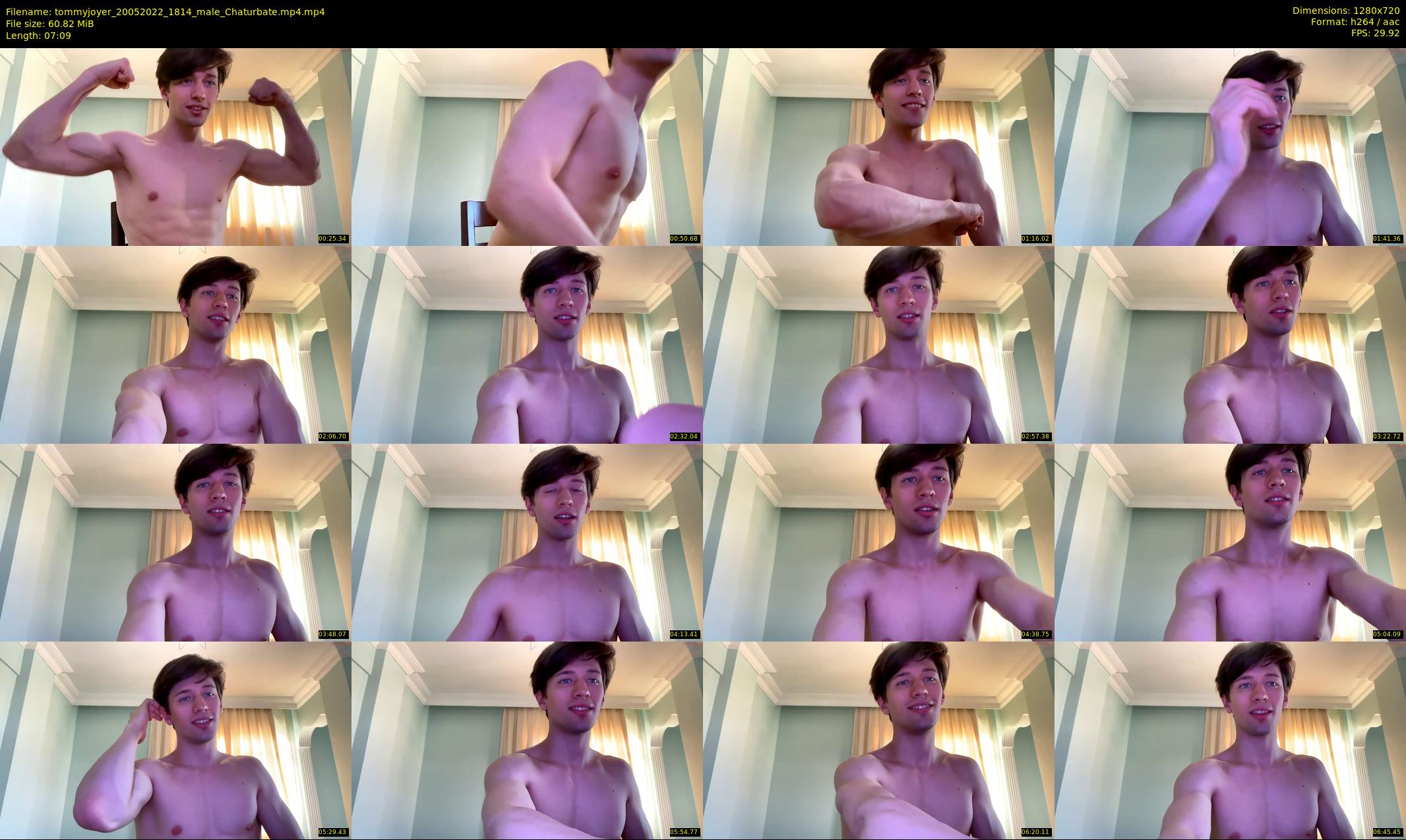 tommyjoyer — 8 minute Chaturbate male cam show recording, 720p, May 20, 2022