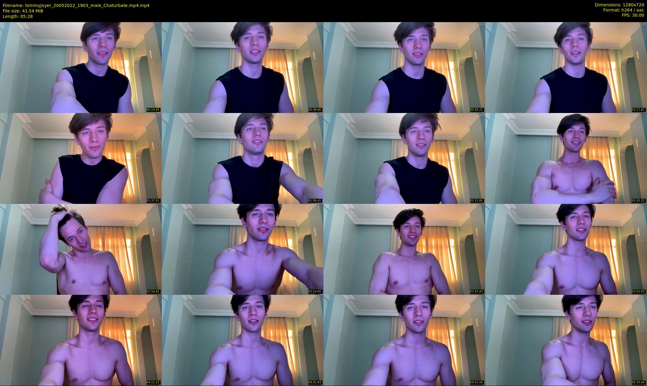 tommyjoyer — 6 minute Chaturbate male cam show recording, 720p, May 20, 2022