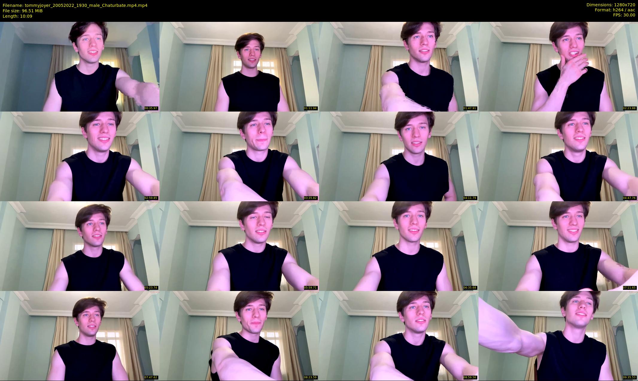 tommyjoyer — 11 minute Chaturbate male cam show recording, 720p, May 20, 2022