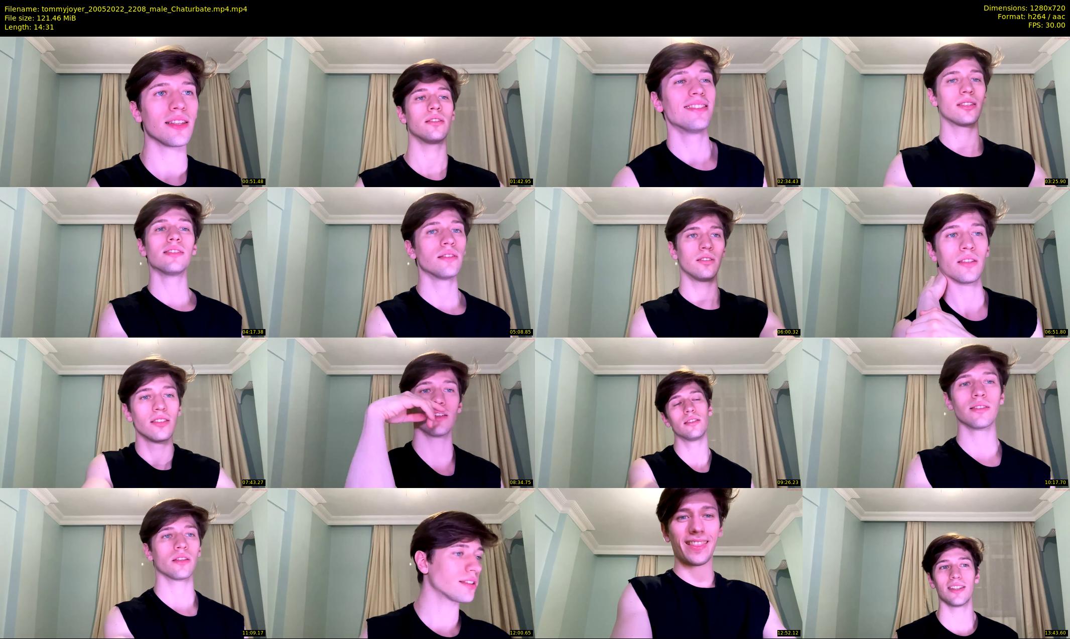 tommyjoyer — 15 minute Chaturbate male cam show recording, 720p, May 20, 2022