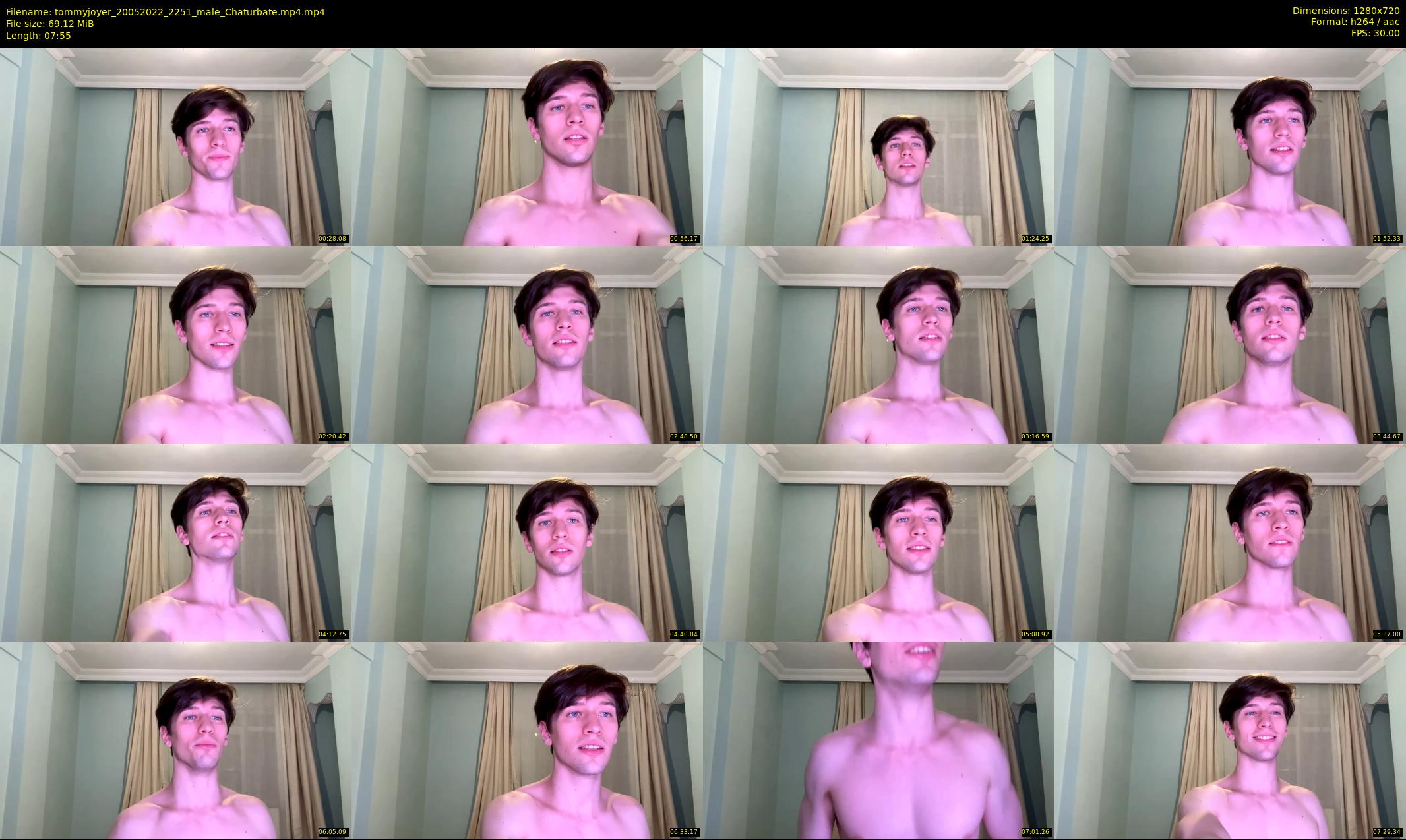 tommyjoyer — 8 minute Chaturbate male cam show recording, 720p, May 20, 2022