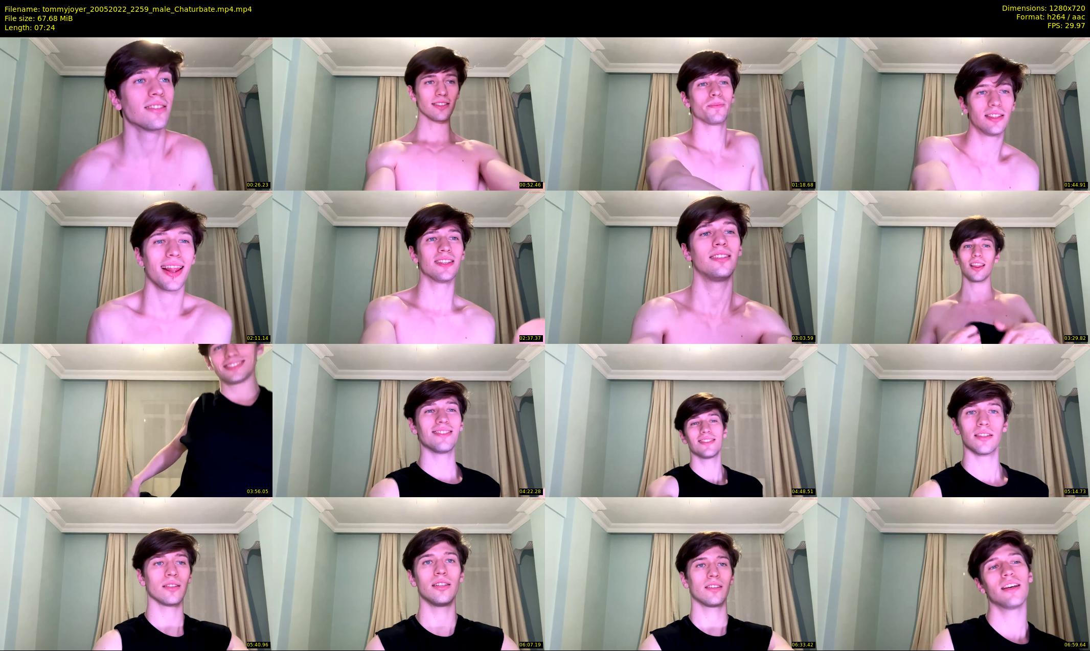 tommyjoyer — 8 minute Chaturbate male cam show recording, 720p, May 20, 2022
