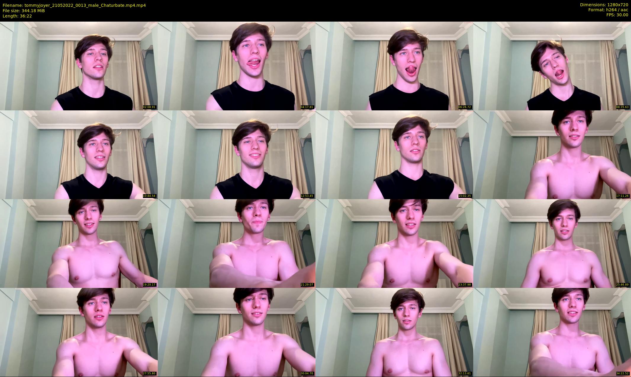 tommyjoyer — 37 minute Chaturbate male cam show recording, 720p, May 21, 2022