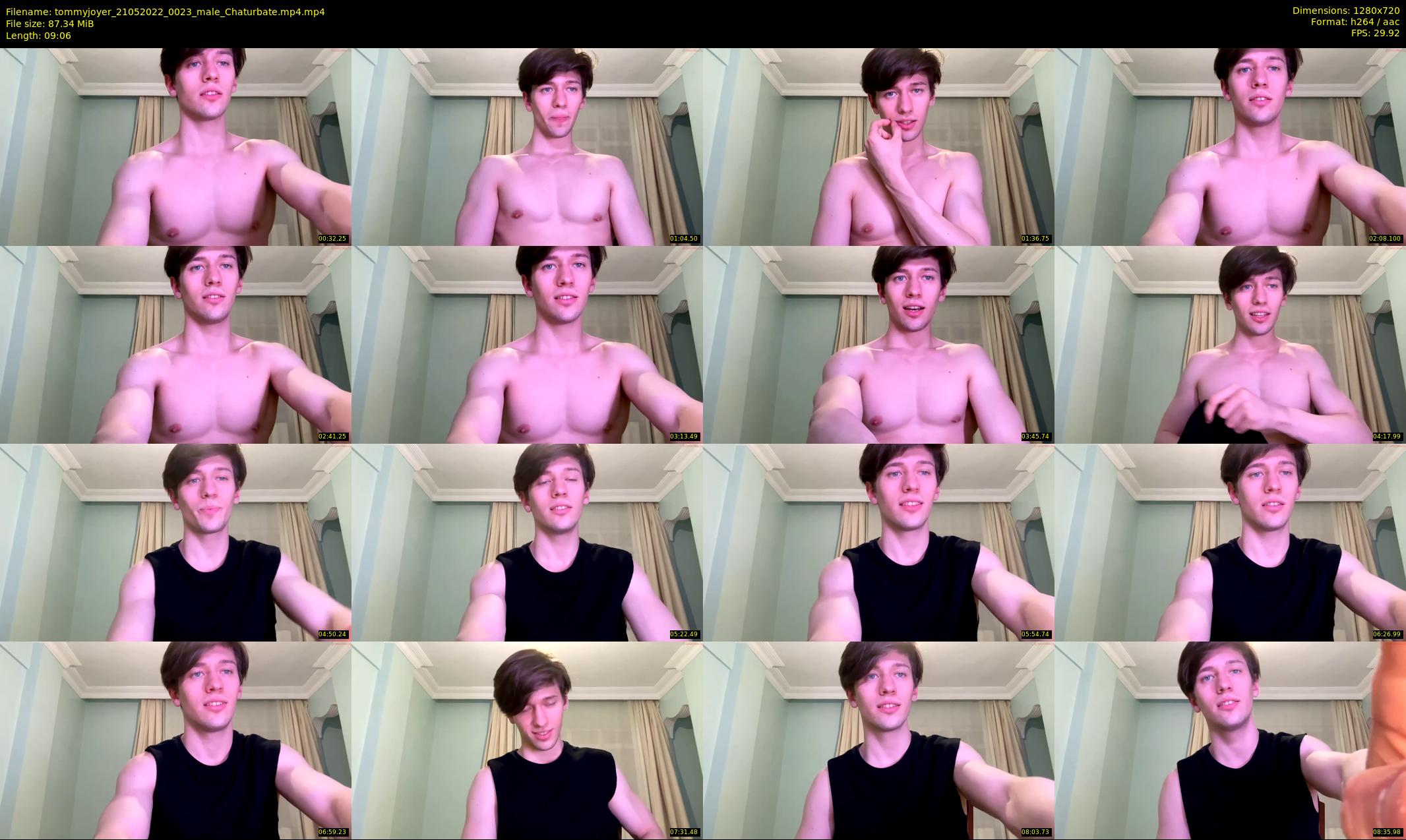 tommyjoyer — 10 minute Chaturbate male cam show recording, 720p, May 21, 2022