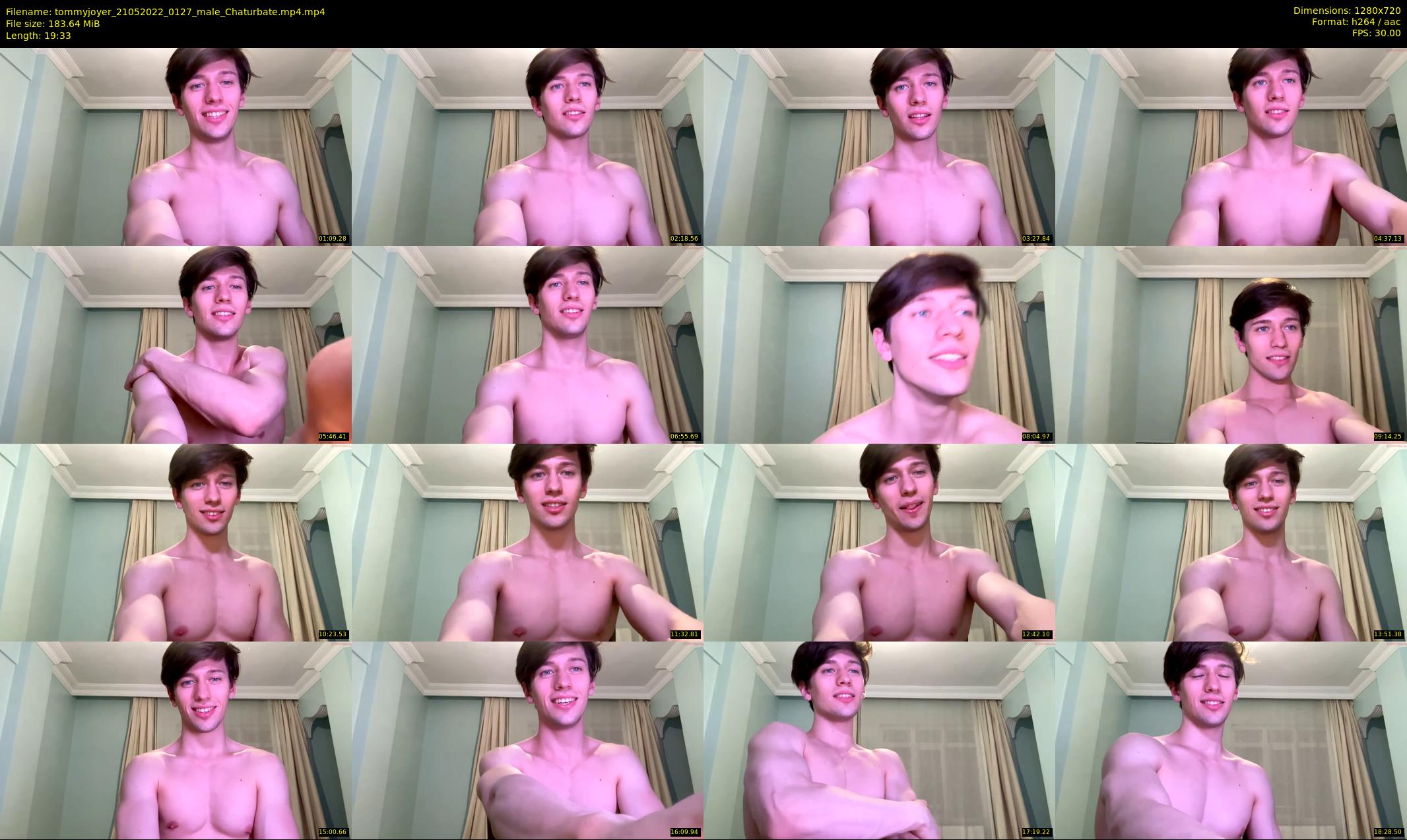tommyjoyer — 20 minute Chaturbate male cam show recording, 720p, May 21, 2022