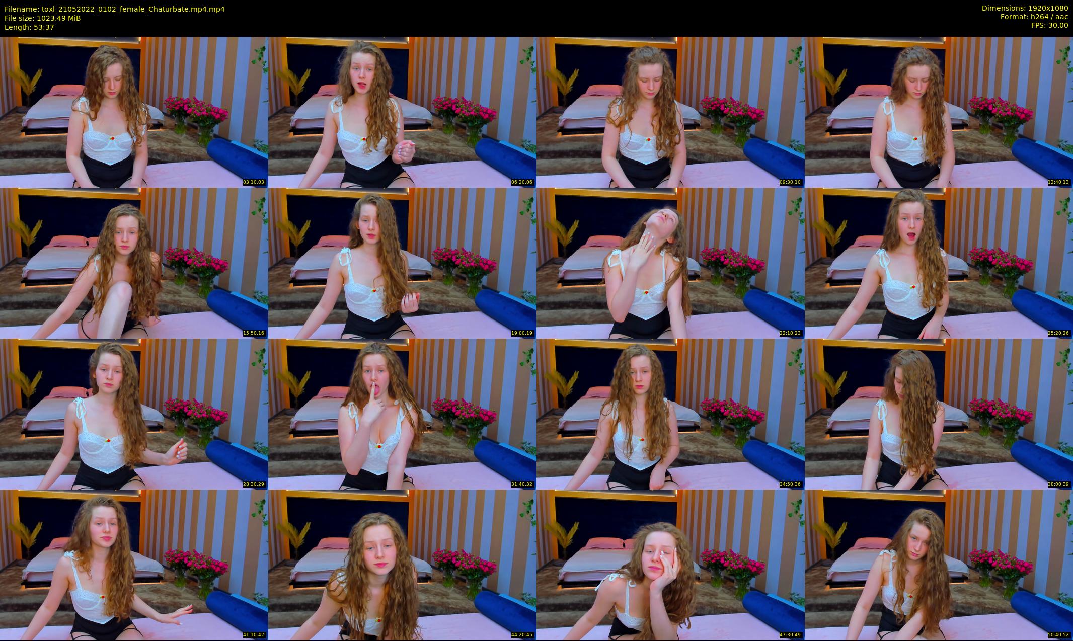 toxl — 54 minute Chaturbate female cam show recording, 1080p, May 21, 2022