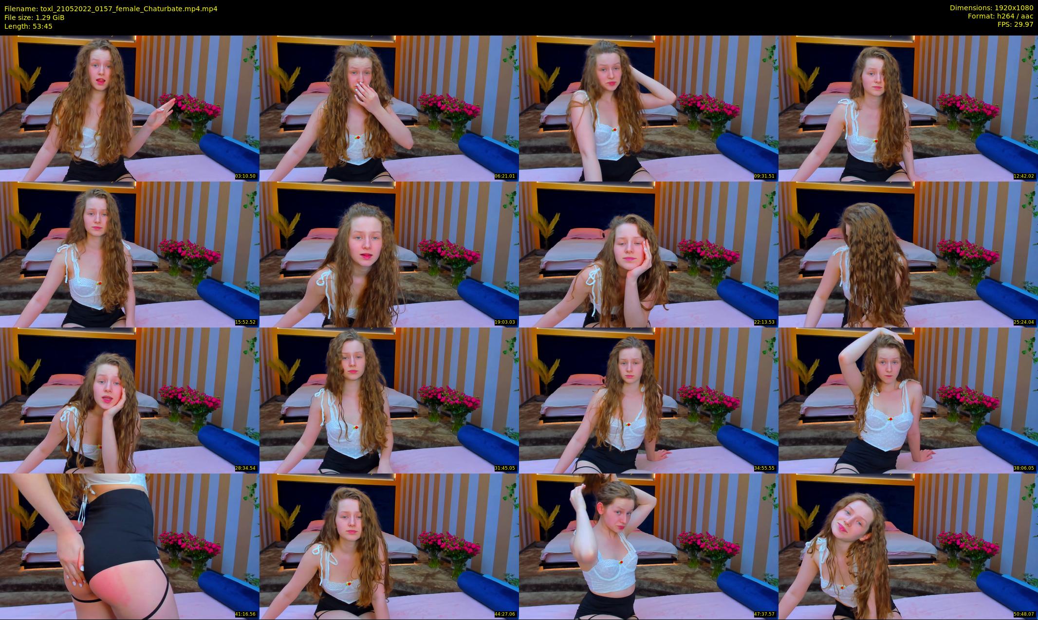 toxl — 54 minute Chaturbate female cam show recording, 1080p, May 21, 2022