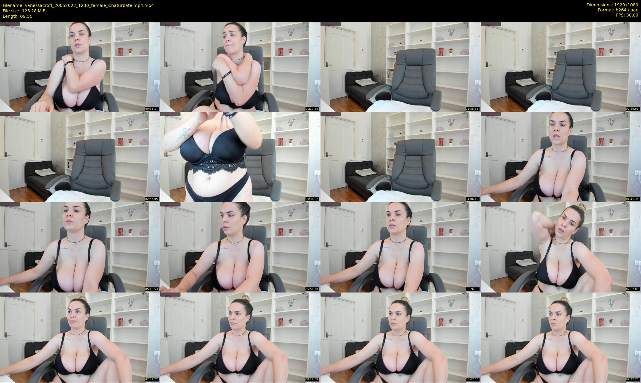 vanessacroft — 10 minute Chaturbate female cam show recording, 1080p, May 20, 2022