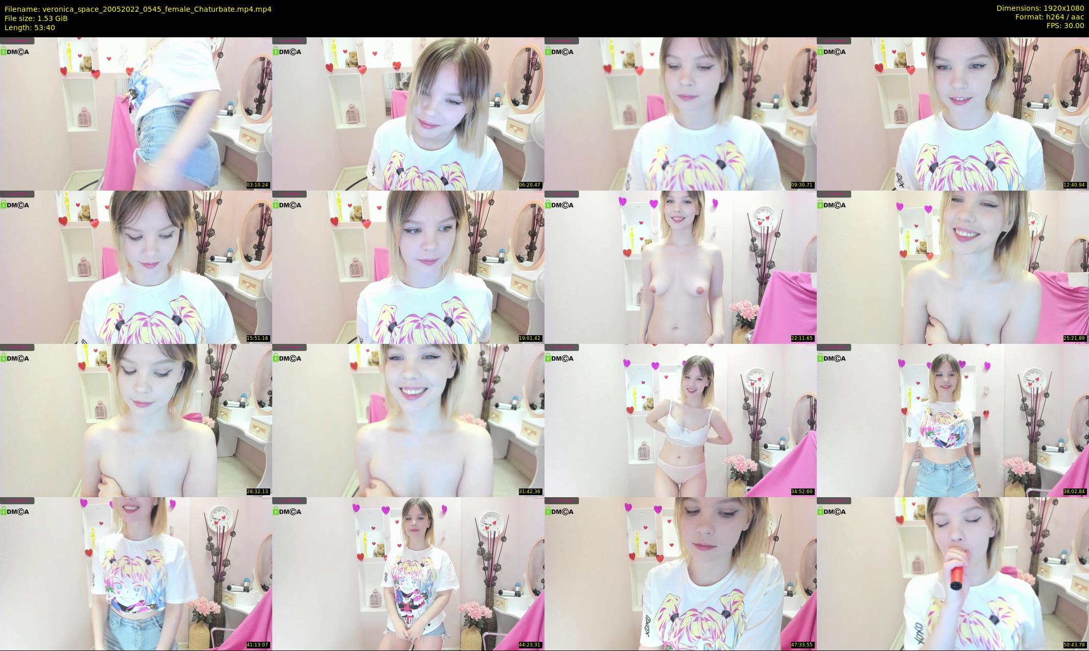 veronica_space — 54 minute Chaturbate female cam show recording, 1080p, May 20, 2022