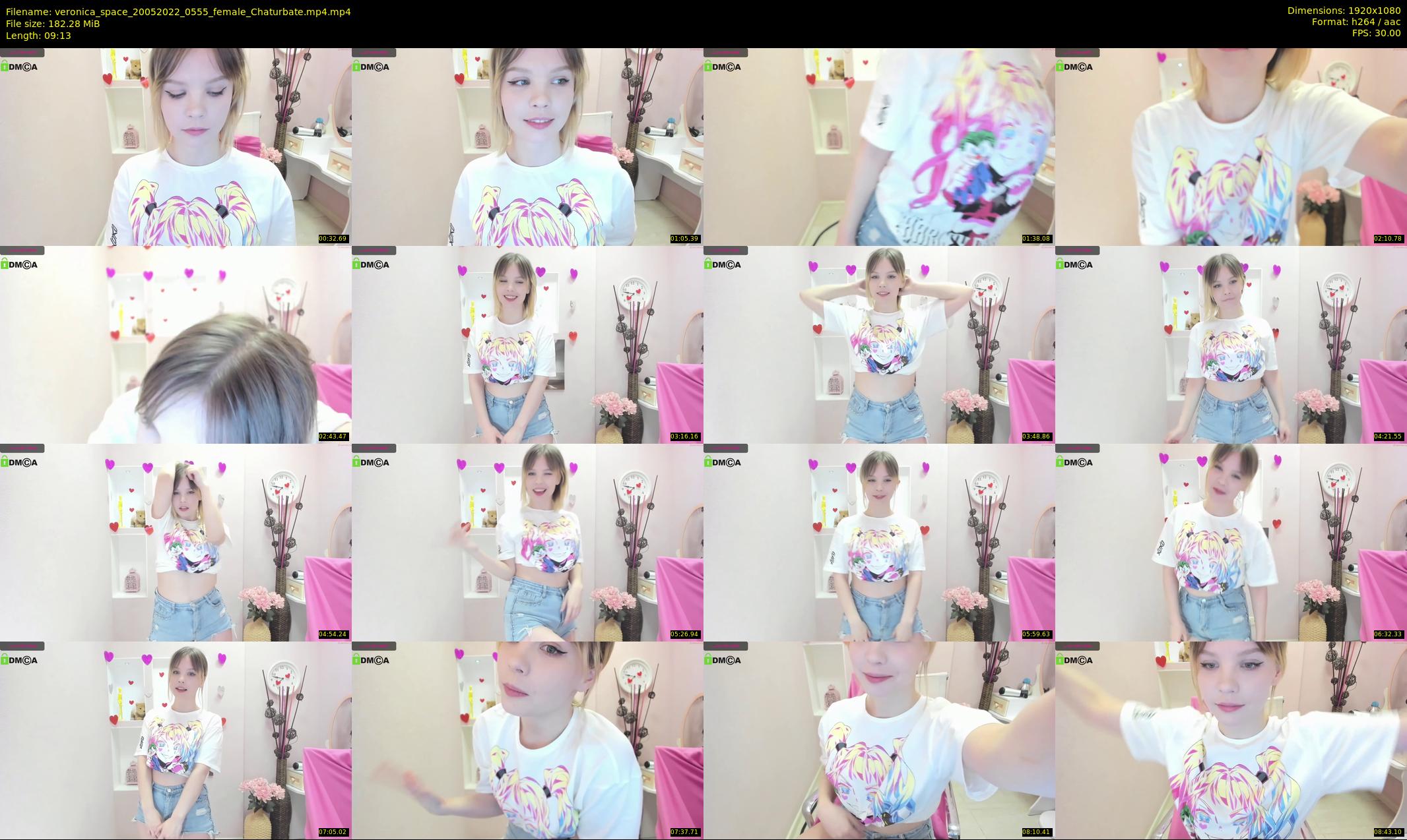 veronica_space — 10 minute Chaturbate female cam show recording, 1080p, May 20, 2022