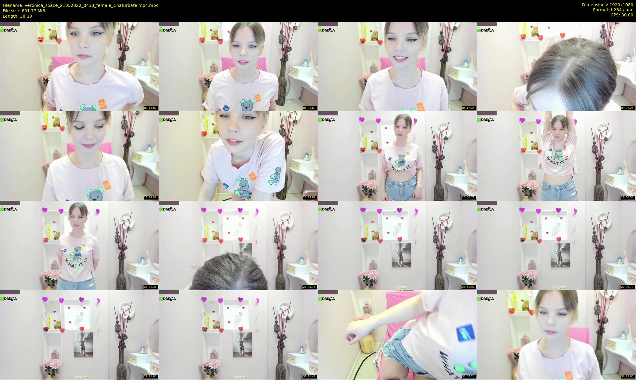 veronica_space — 39 minute Chaturbate female cam show recording, 1080p, May 21, 2022