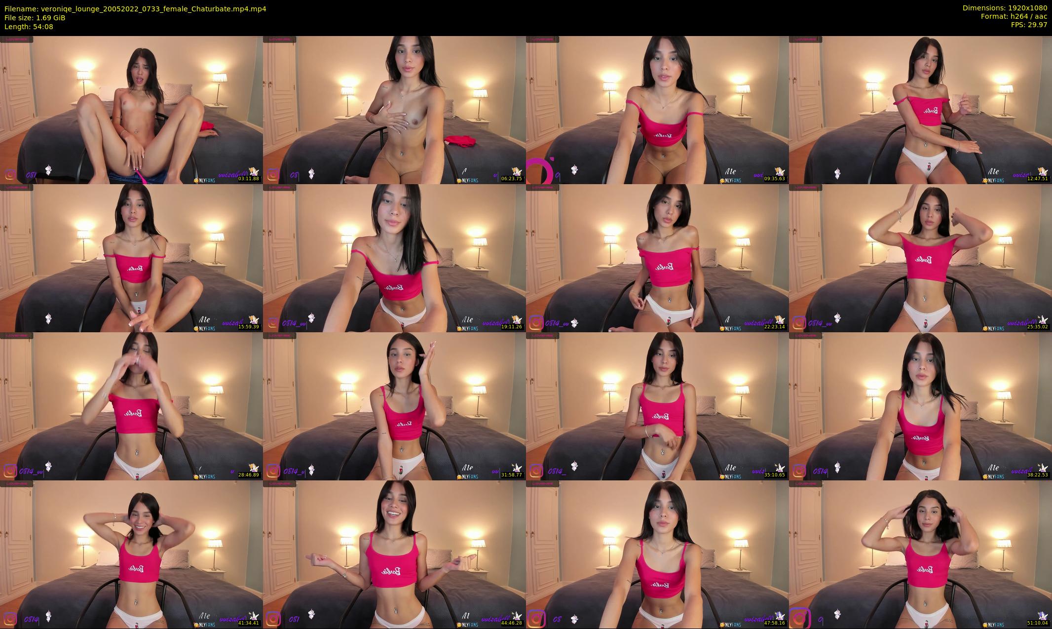 veroniqe_lounge — 55 minute Chaturbate couple cam show recording, 1080p, May 20, 2022
