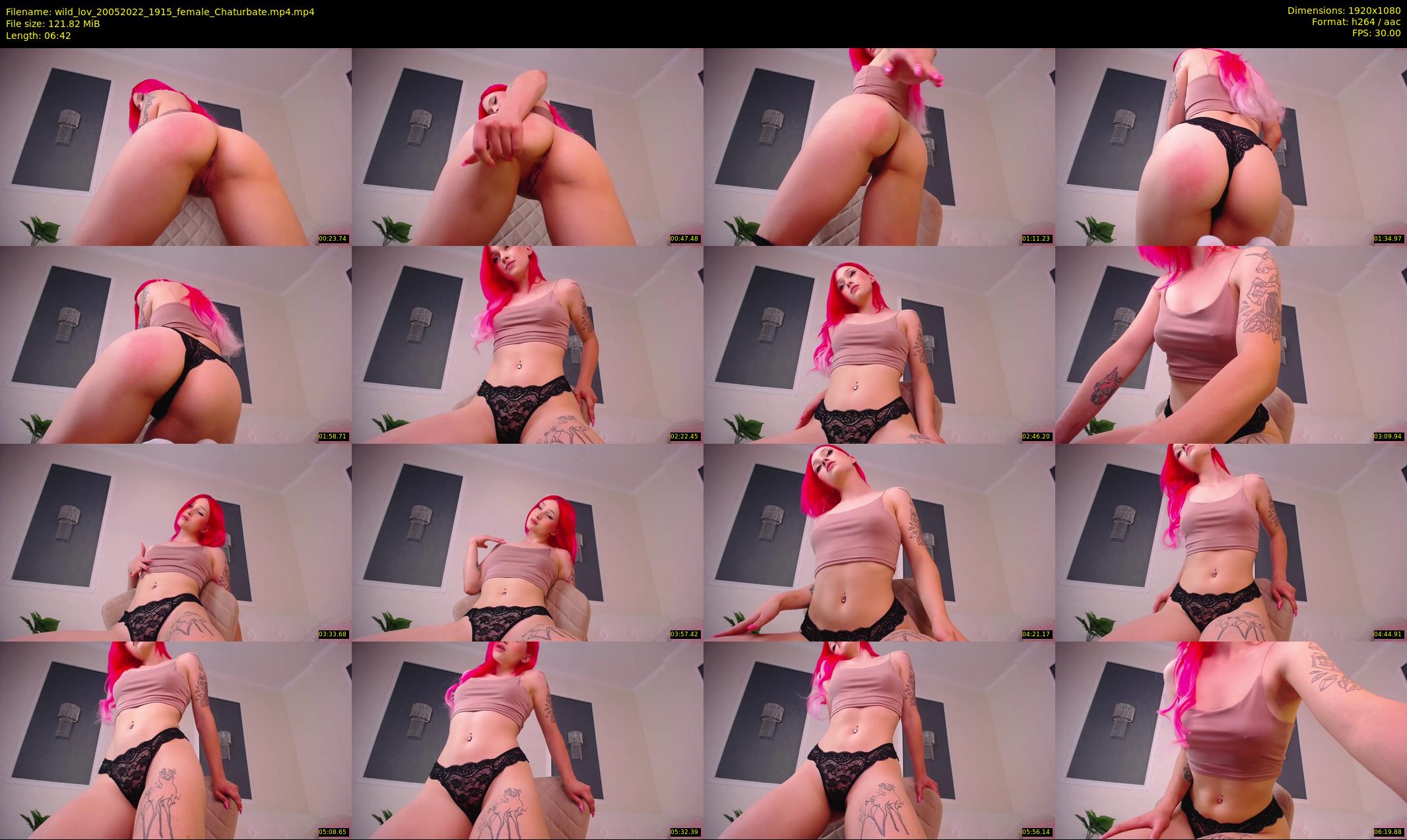 wild_lov — 7 minute Chaturbate female cam show recording, 1080p, May 20, 2022