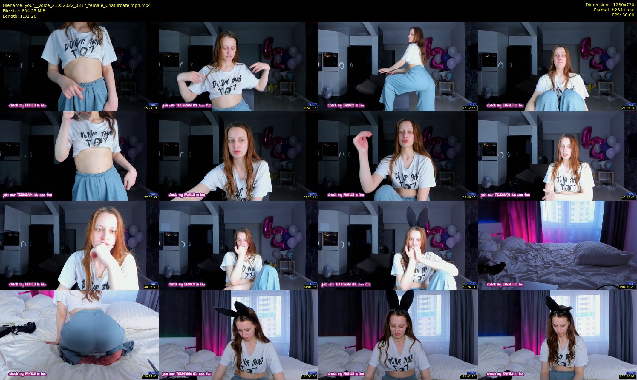 your__voice — 92 minute Chaturbate female cam show recording, 720p, May 21, 2022
