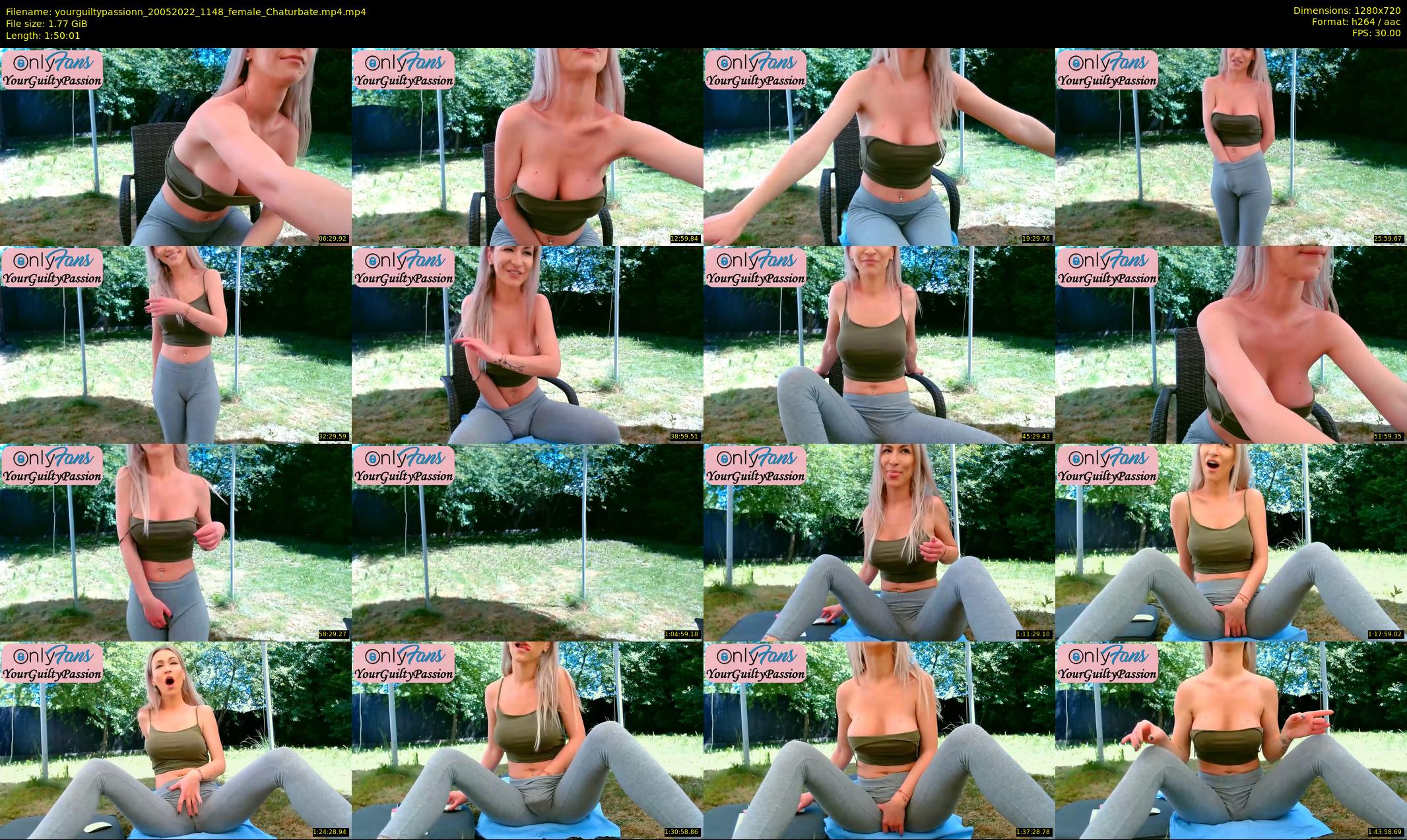 yourguiltypassionn — 111 minute Chaturbate female cam show recording, 720p, May 20, 2022