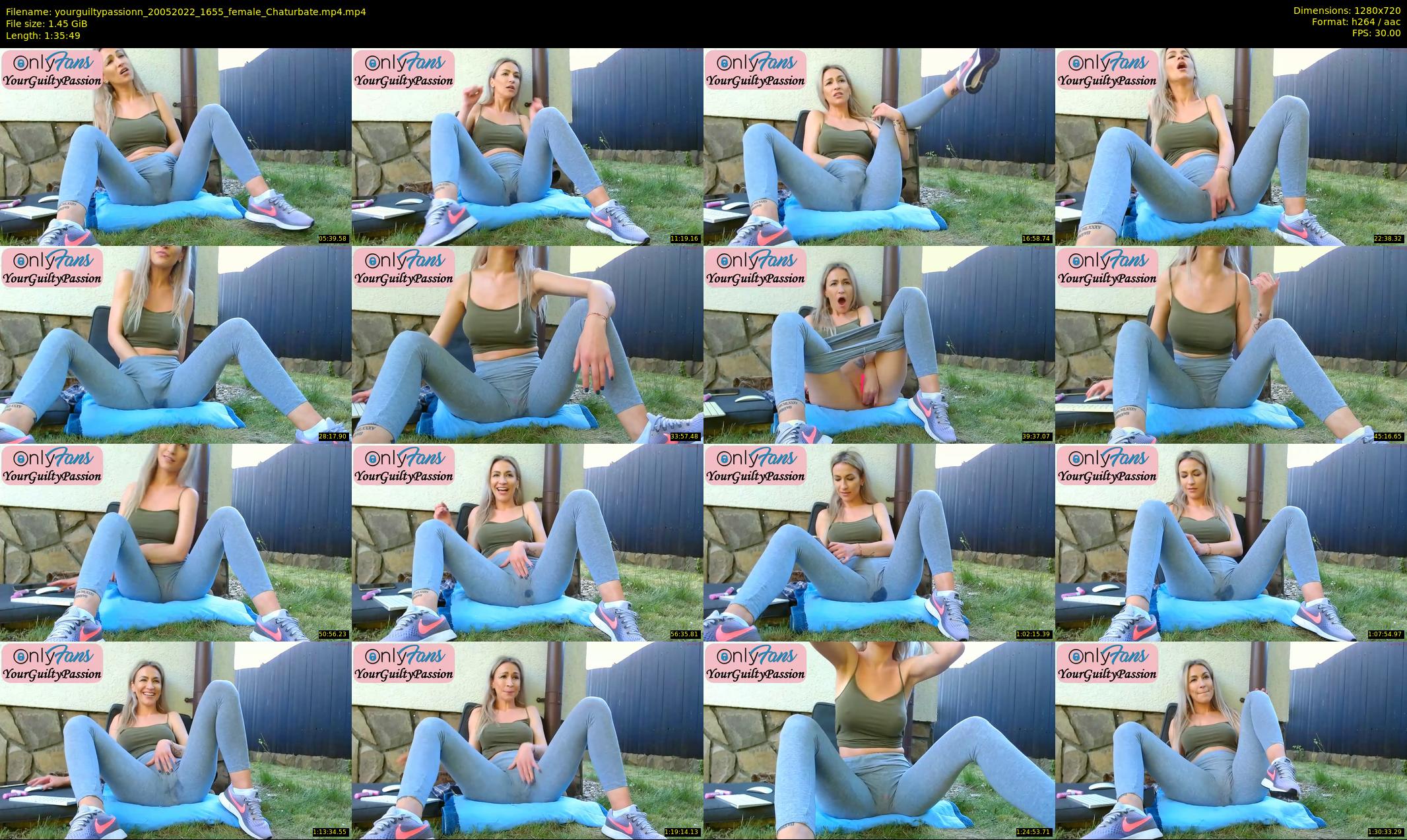 yourguiltypassionn — 96 minute Chaturbate female cam show recording, 720p, May 20, 2022