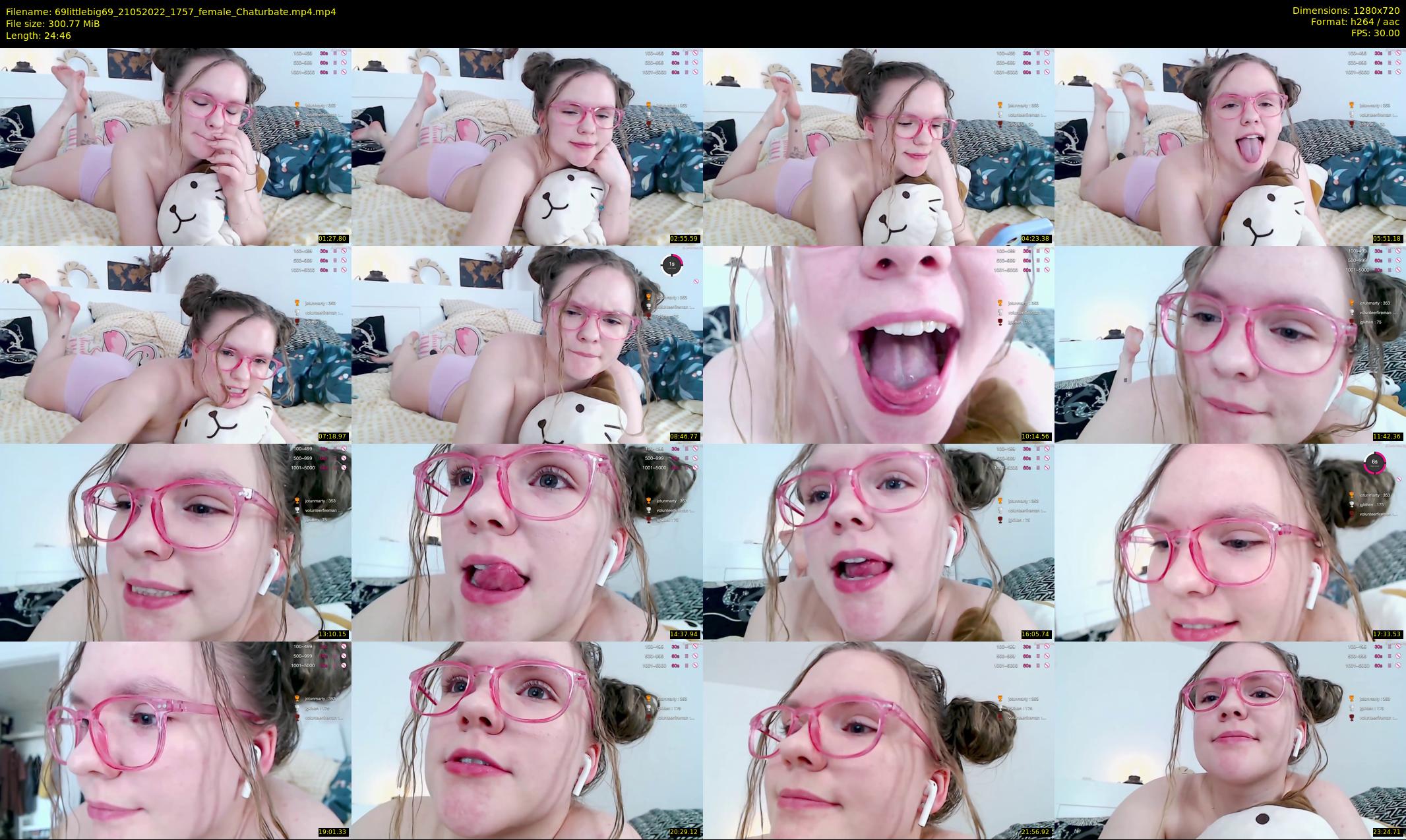 69littlebig69 — 25 minute Chaturbate couple cam show recording, 720p, May 21, 2022