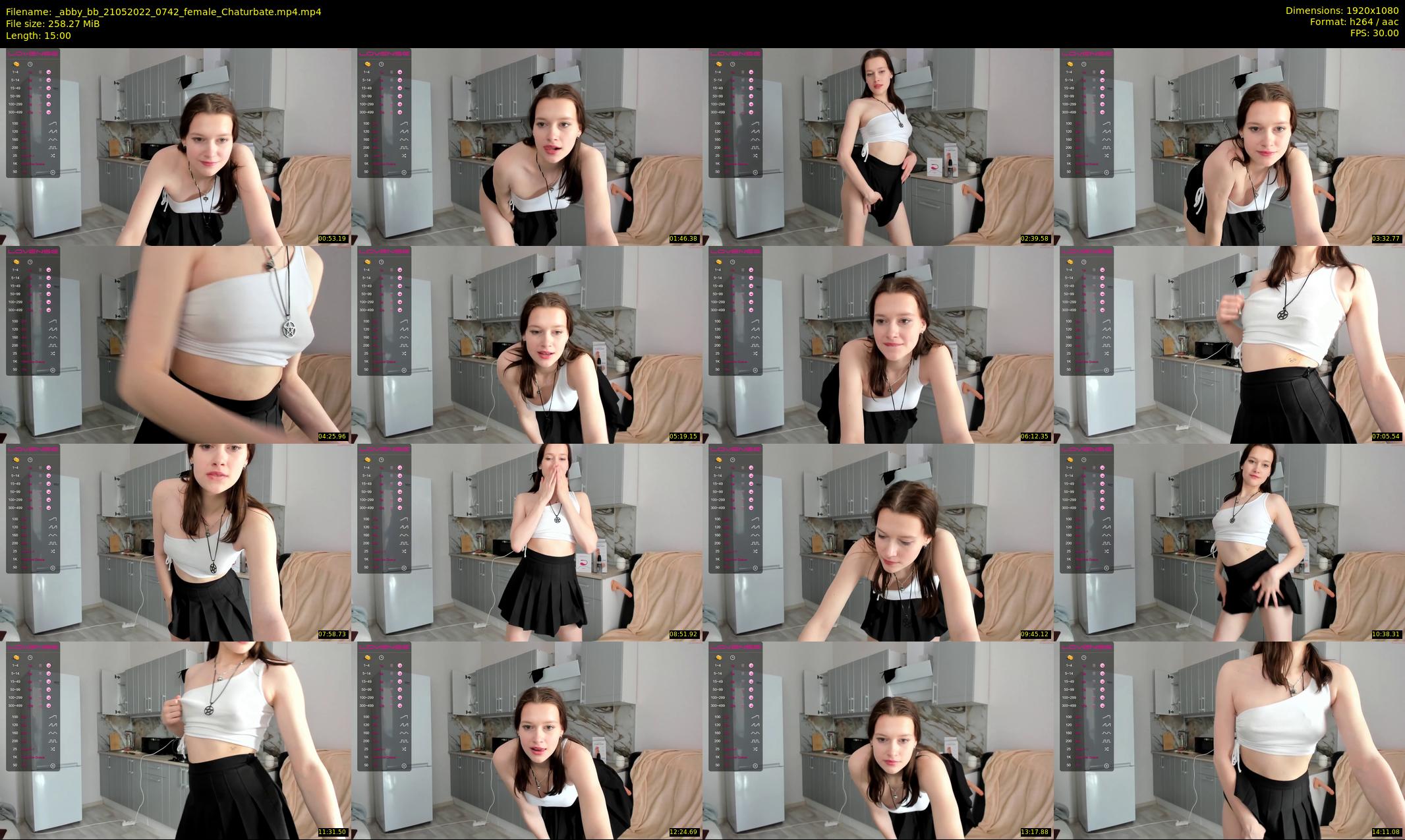 _abby_bb — 15 minute Chaturbate female cam show recording, 1080p, May 21, 2022