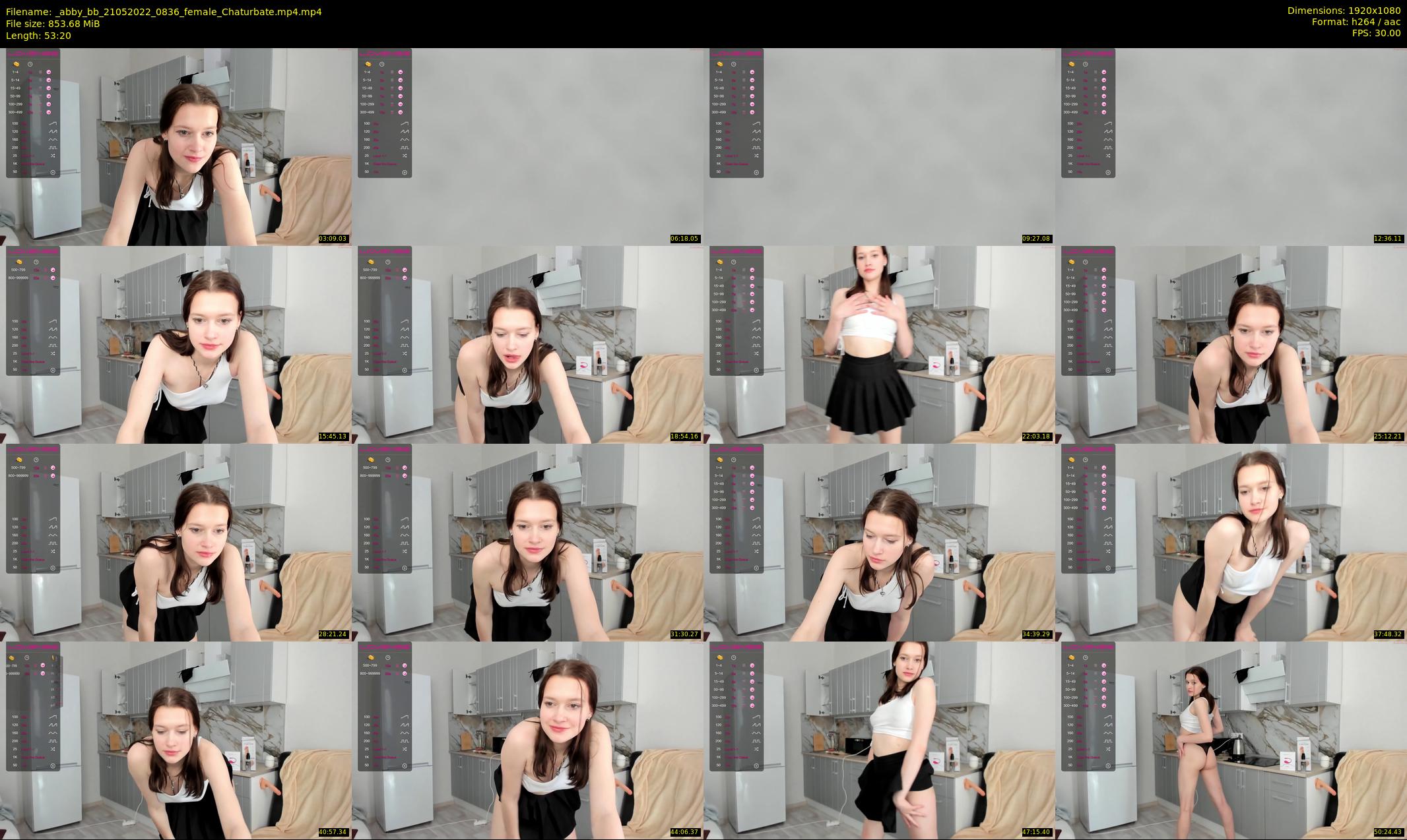 _abby_bb — 54 minute Chaturbate female cam show recording, 1080p, May 21, 2022