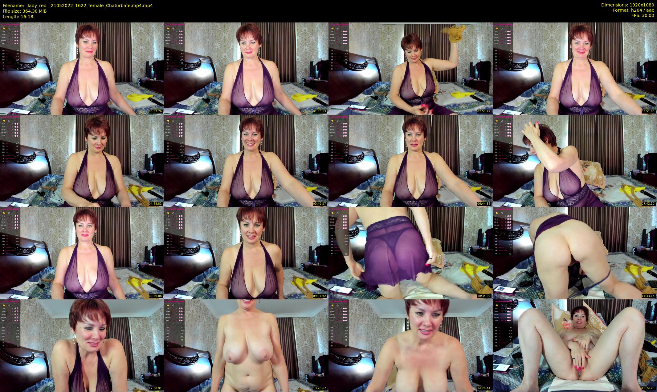 _lady_red_ — 17 minute Chaturbate female cam show recording, 1080p, May 21, 2022