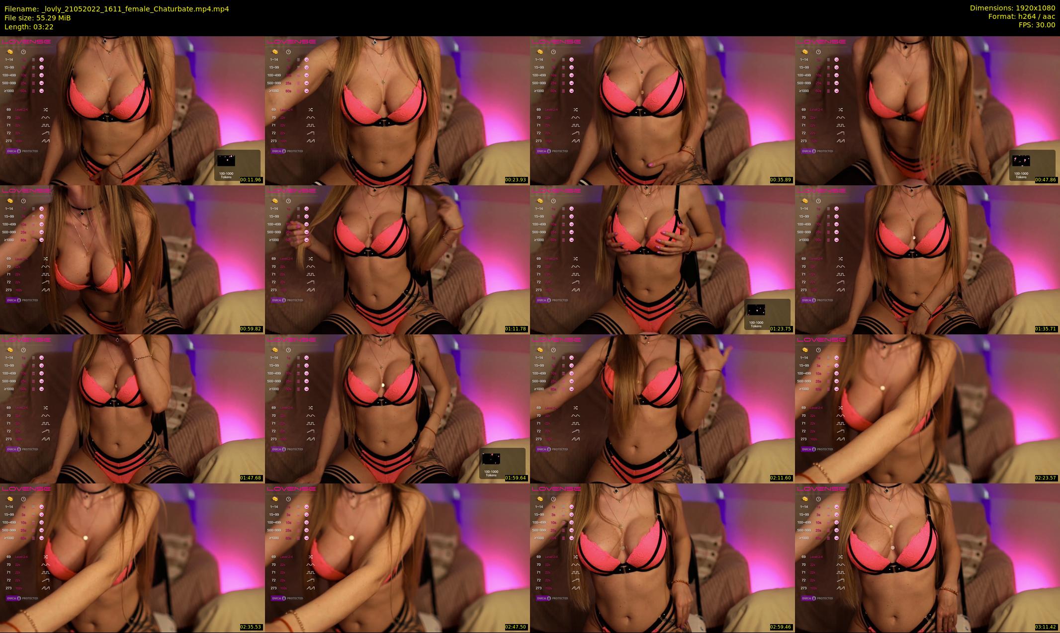 _lovly — 4 minute Chaturbate female cam show recording, 1080p, May 21, 2022