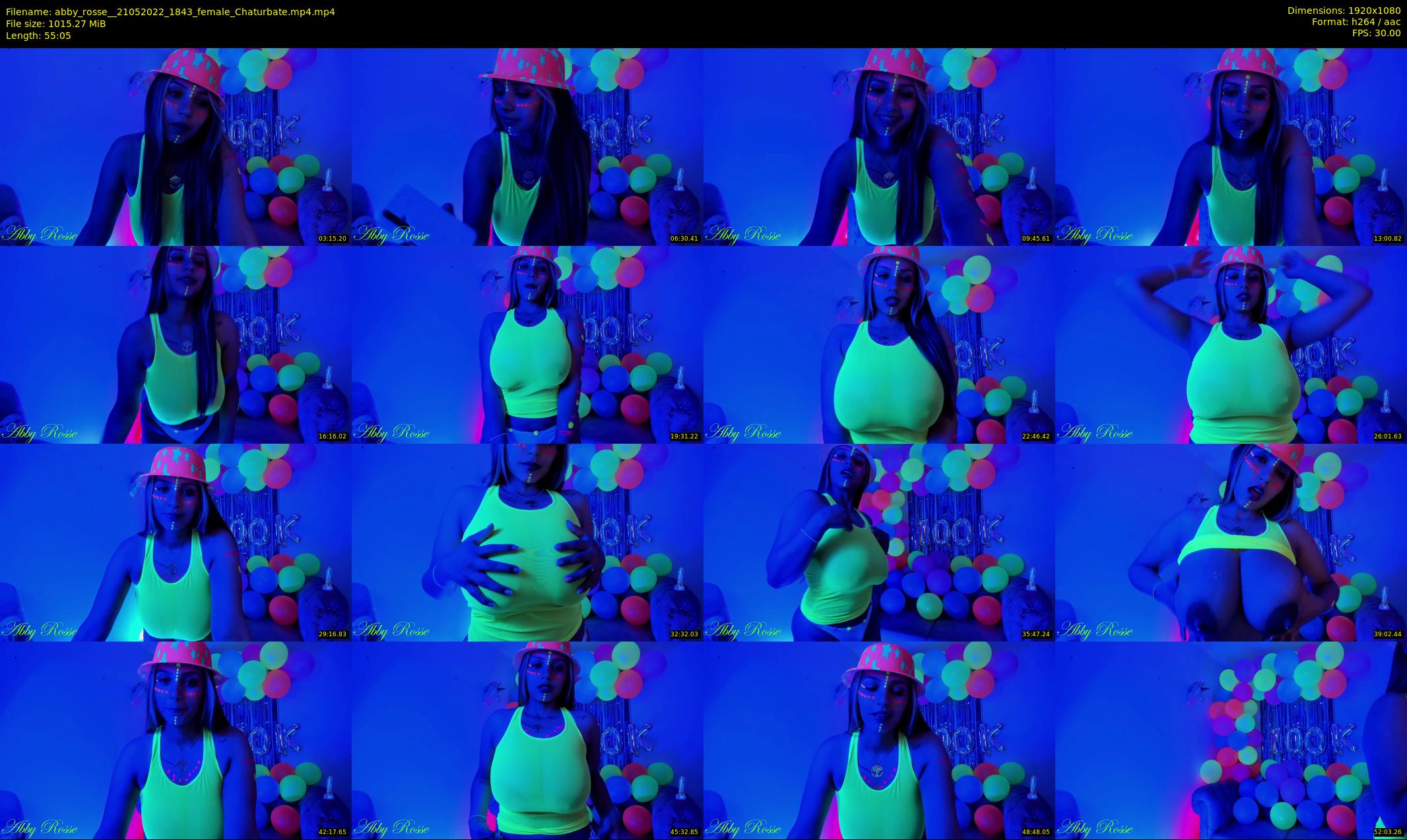 abby_rosse_ — 56 minute Chaturbate female cam show recording, 1080p, May 21, 2022