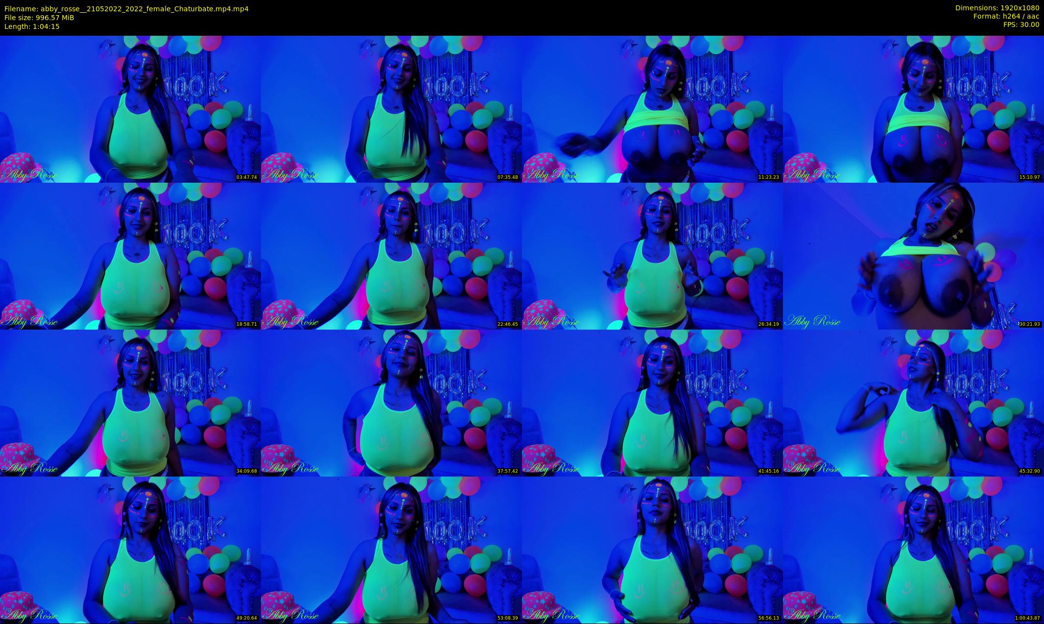 abby_rosse_ — 65 minute Chaturbate female cam show recording, 1080p, May 21, 2022