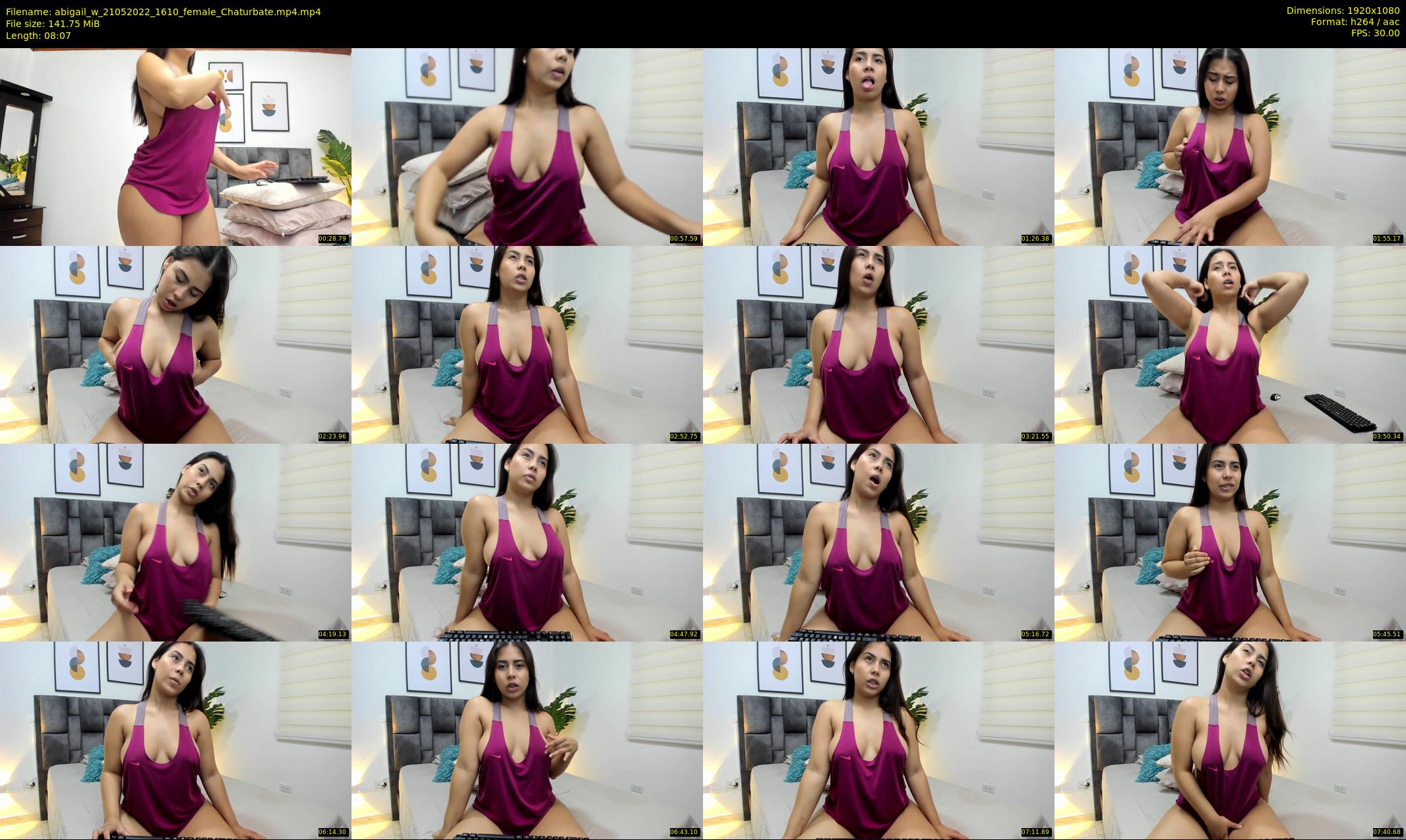 abigail_w — 9 minute Chaturbate female cam show recording, 1080p, May 21, 2022