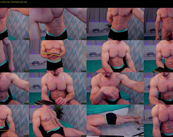 adam_muscle_ — 54 minute Chaturbate male cam show recording, 1080p, May 21, 2022