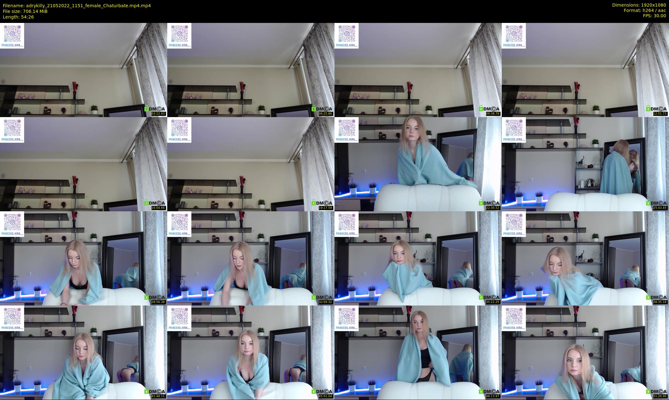adrykilly — 55 minute Chaturbate female cam show recording, 1080p, May 21, 2022